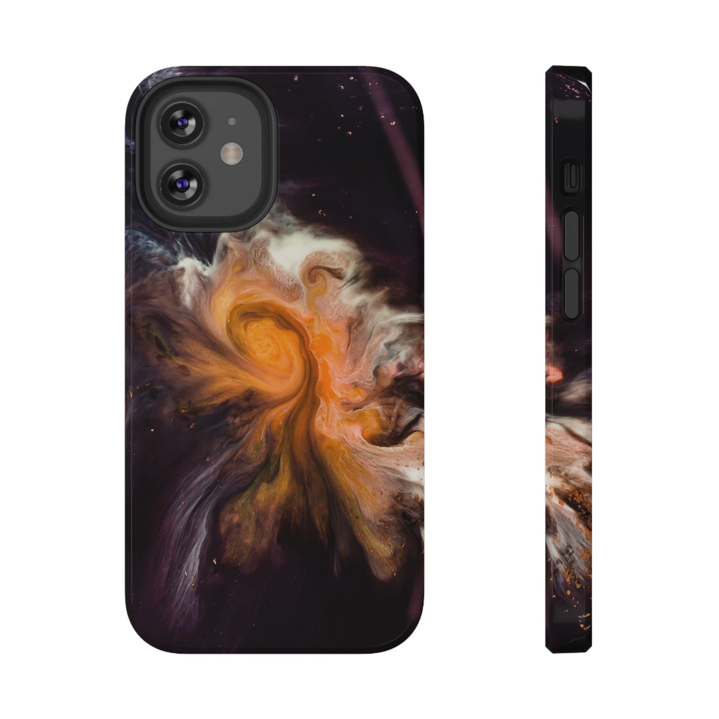 Galactic Ember Nebula Phone Case – MagSafe Compatible for iPhone & Samsung Galaxy