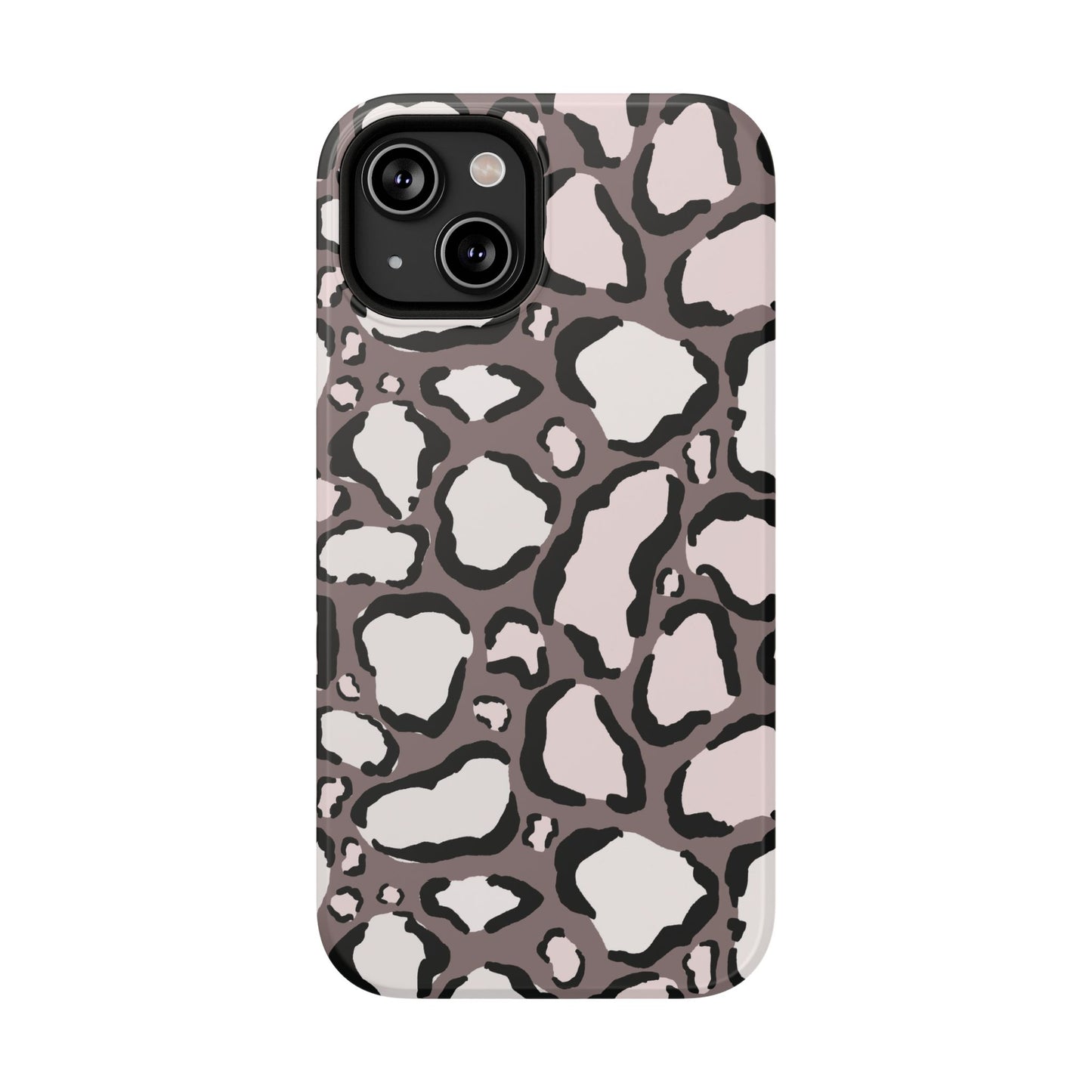 Chic Leopard Print Phone Case – MagSafe Compatible for iPhone & Samsung Galaxy