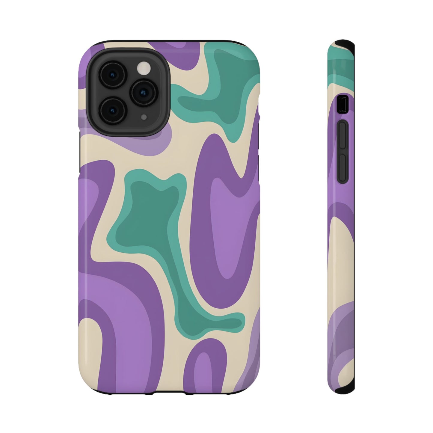 Funky Psychedelic Swirl Phone Case – MagSafe Compatible for iPhone & Samsung Galaxy
