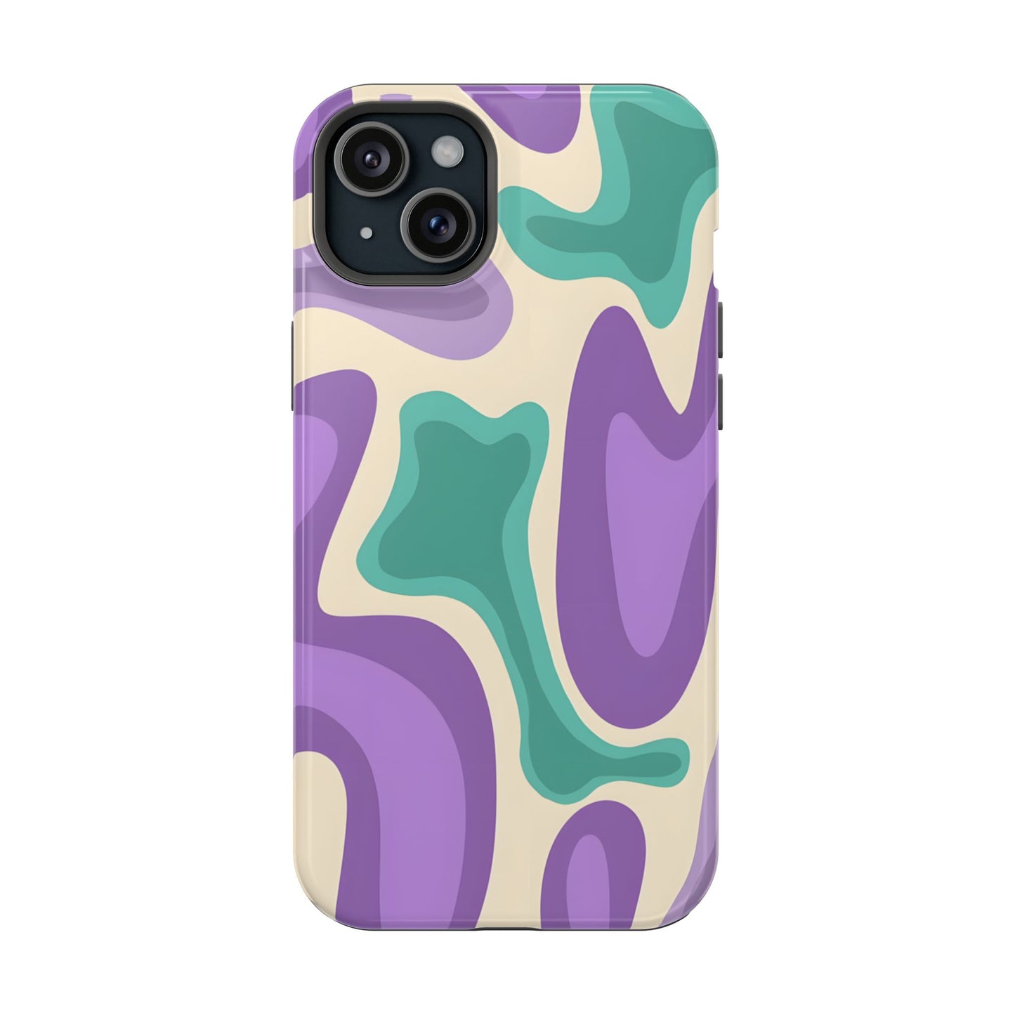 Funky Psychedelic Swirl Phone Case – MagSafe Compatible for iPhone & Samsung Galaxy