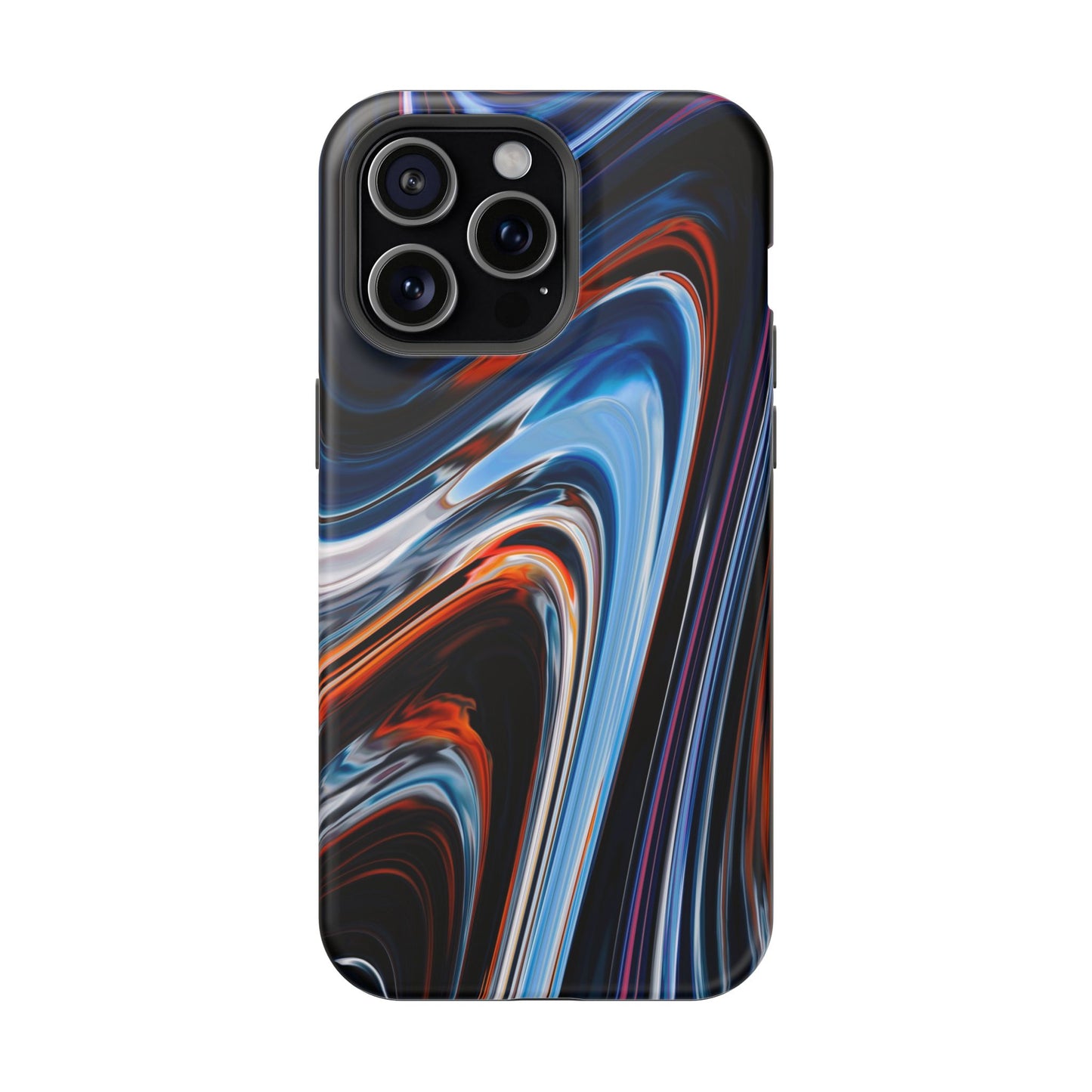 Vibrant Swirl Energy Phone Case – MagSafe Compatible for iPhone & Samsung Galaxy