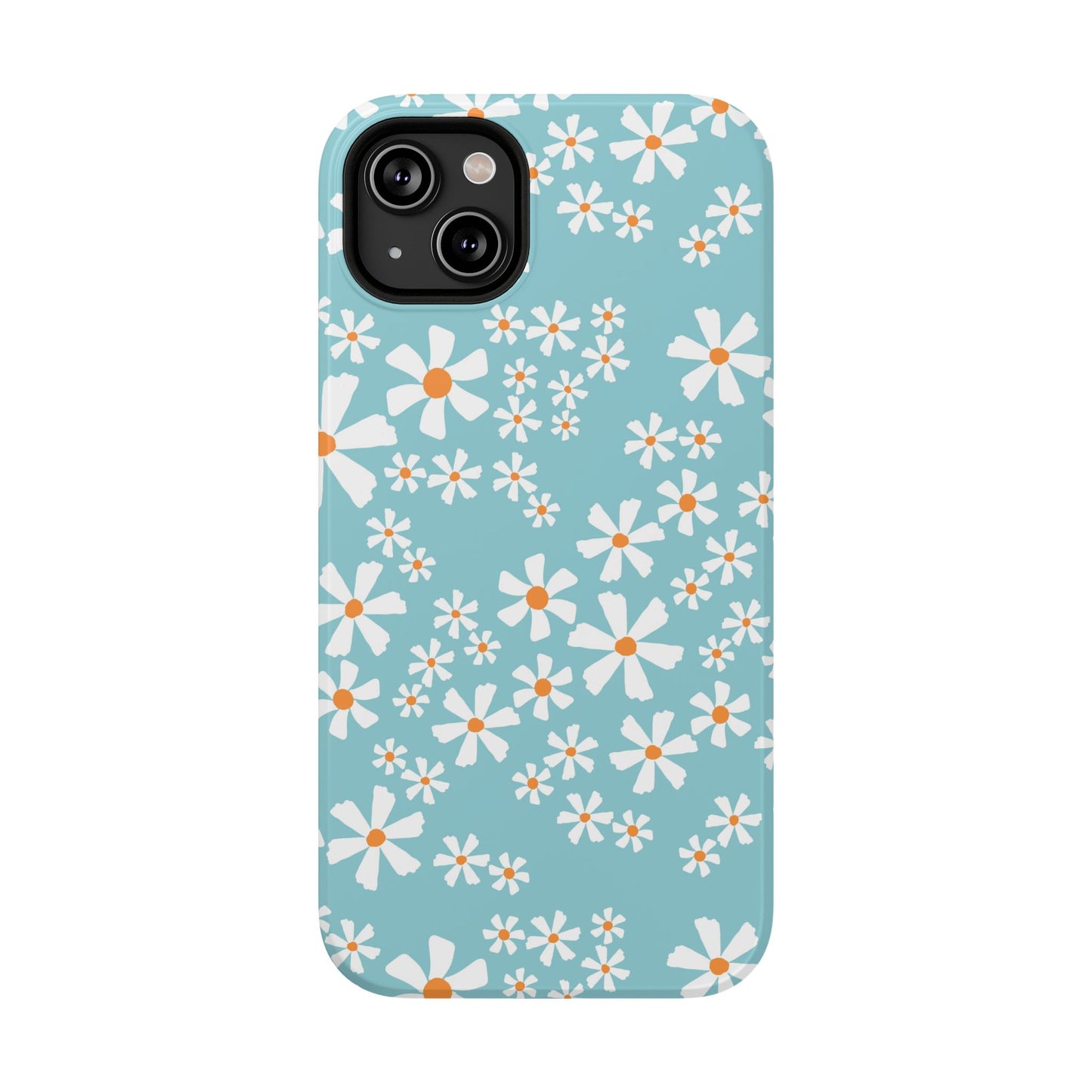 Vintage Daisy Field Phone Case – MagSafe Compatible for iPhone & Samsung Galaxy