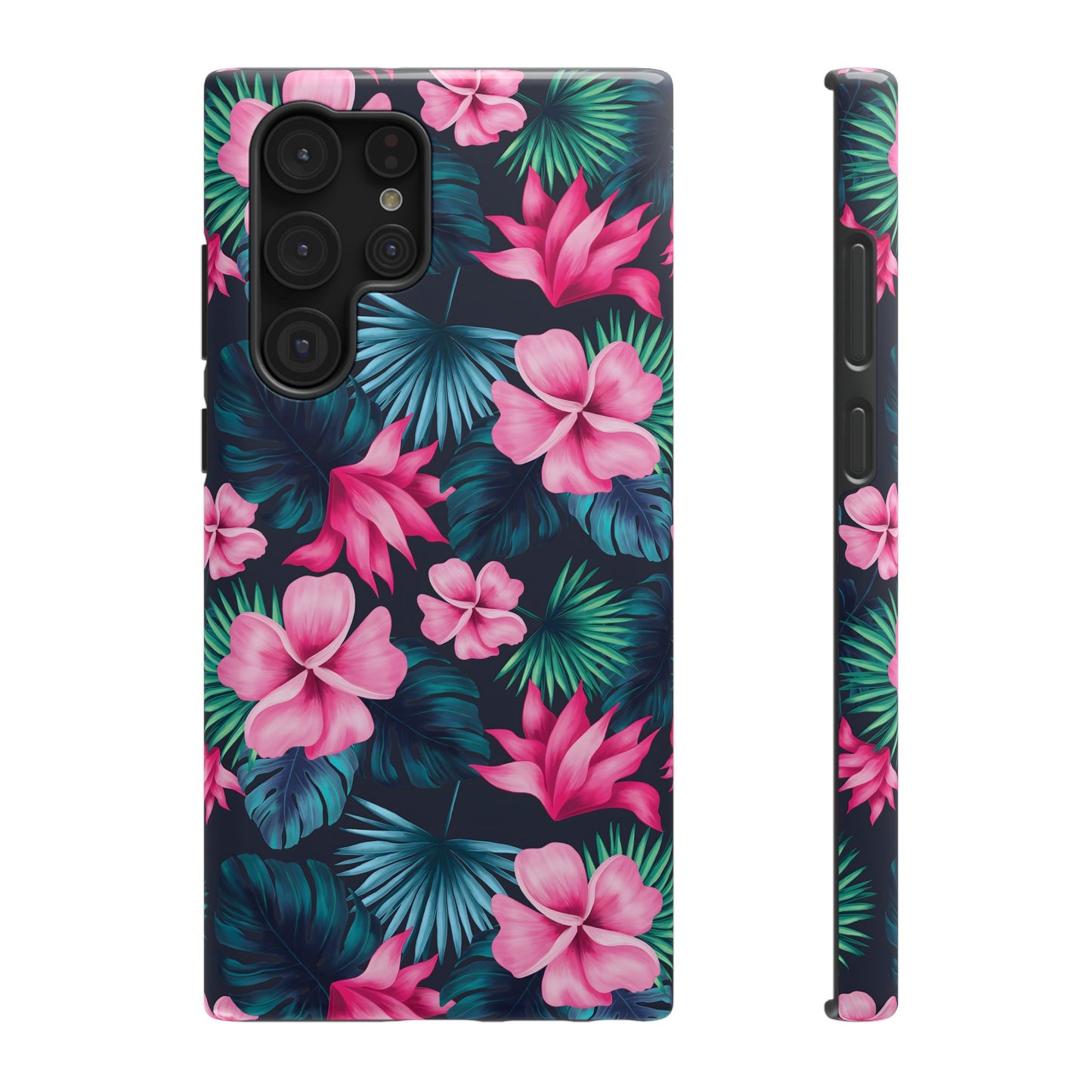 Tropical Paradise Floral Phone Case – MagSafe Compatible for iPhone & Samsung Galaxy