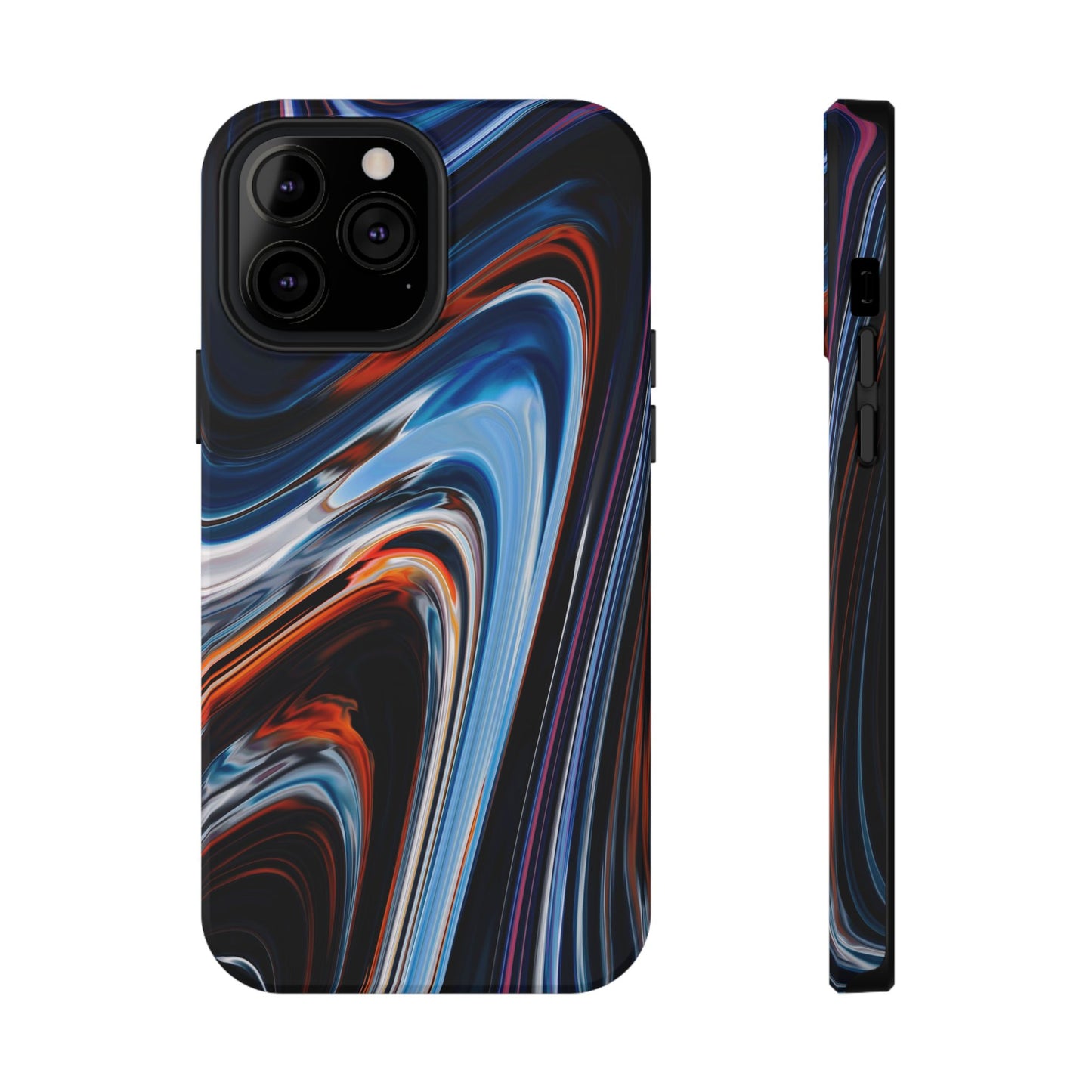 Vibrant Swirl Energy Phone Case – MagSafe Compatible for iPhone & Samsung Galaxy
