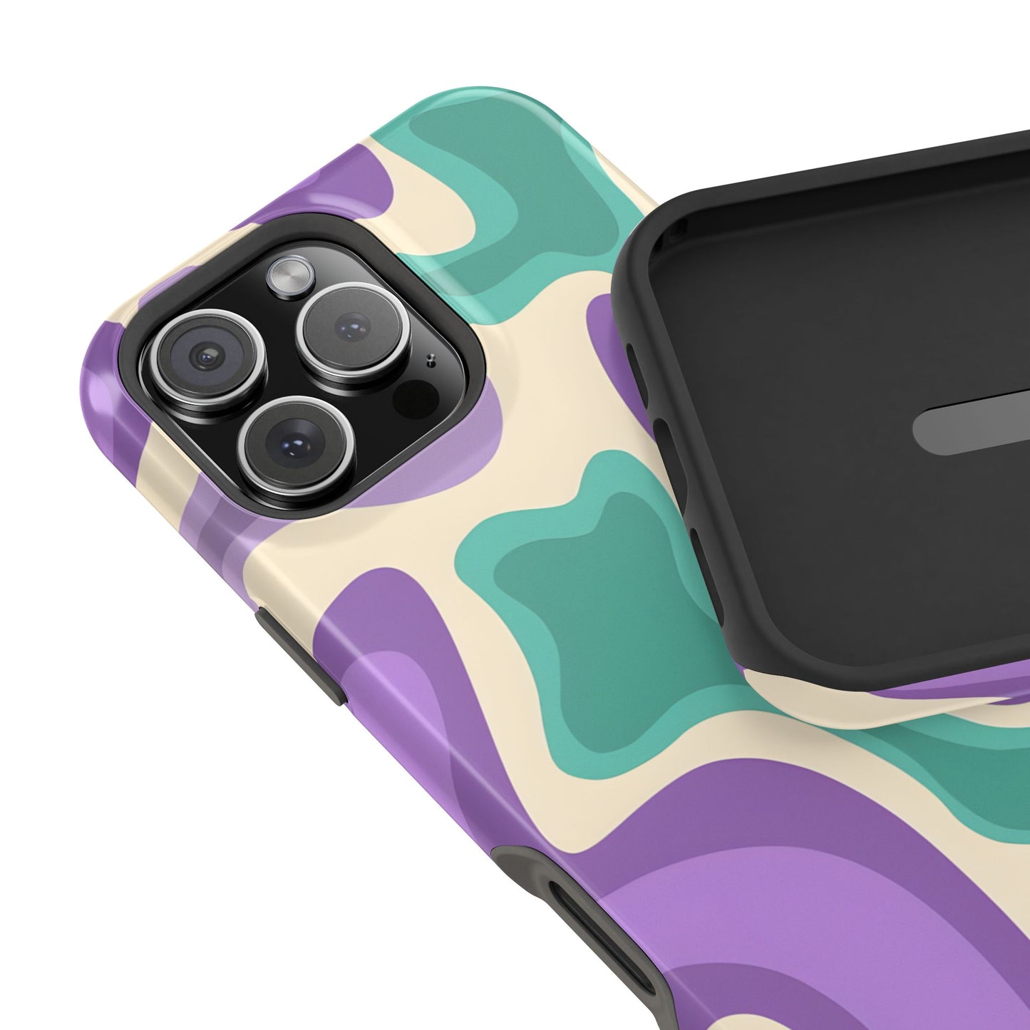 Funky Psychedelic Swirl Phone Case – MagSafe Compatible for iPhone & Samsung Galaxy