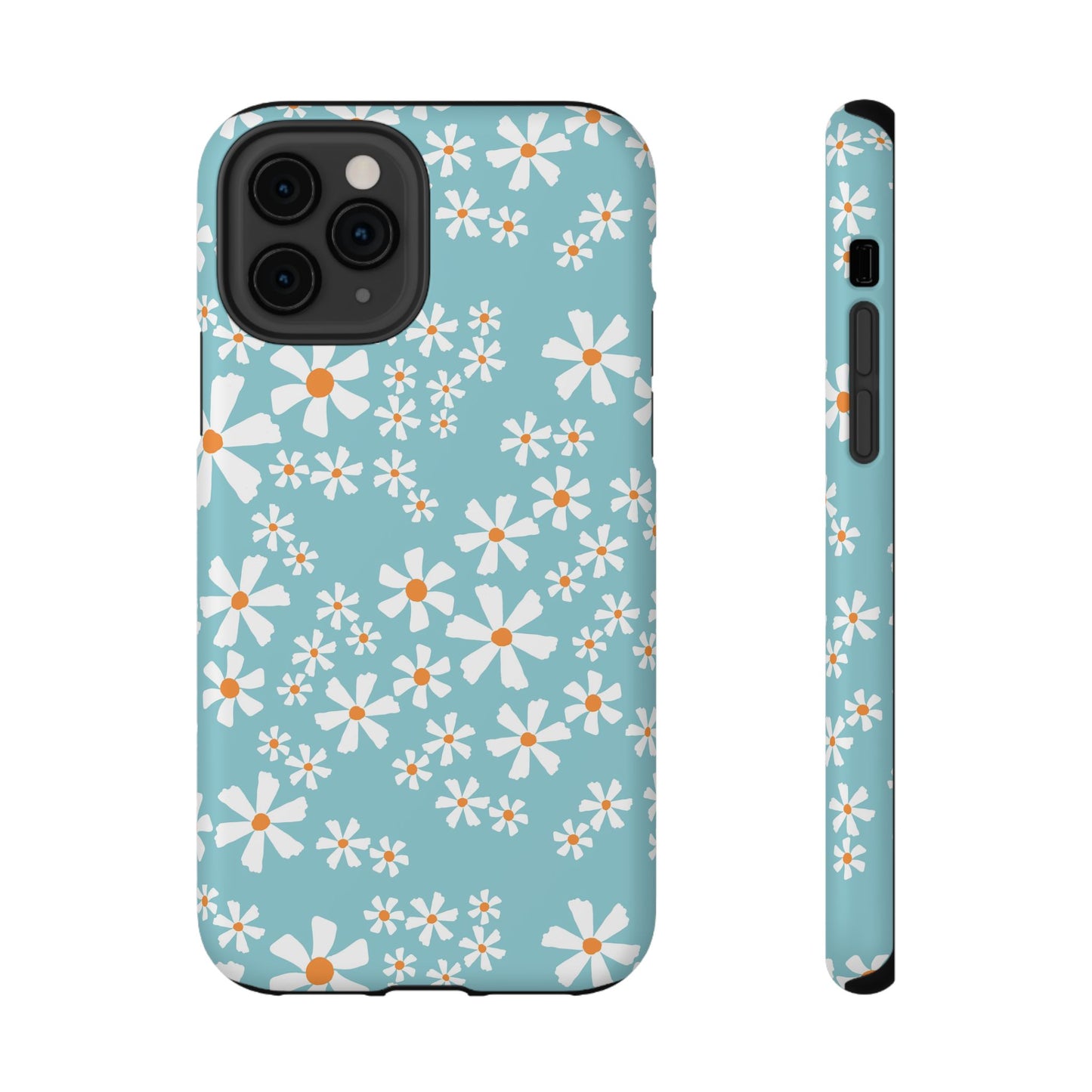 Vintage Daisy Field Phone Case – MagSafe Compatible for iPhone & Samsung Galaxy