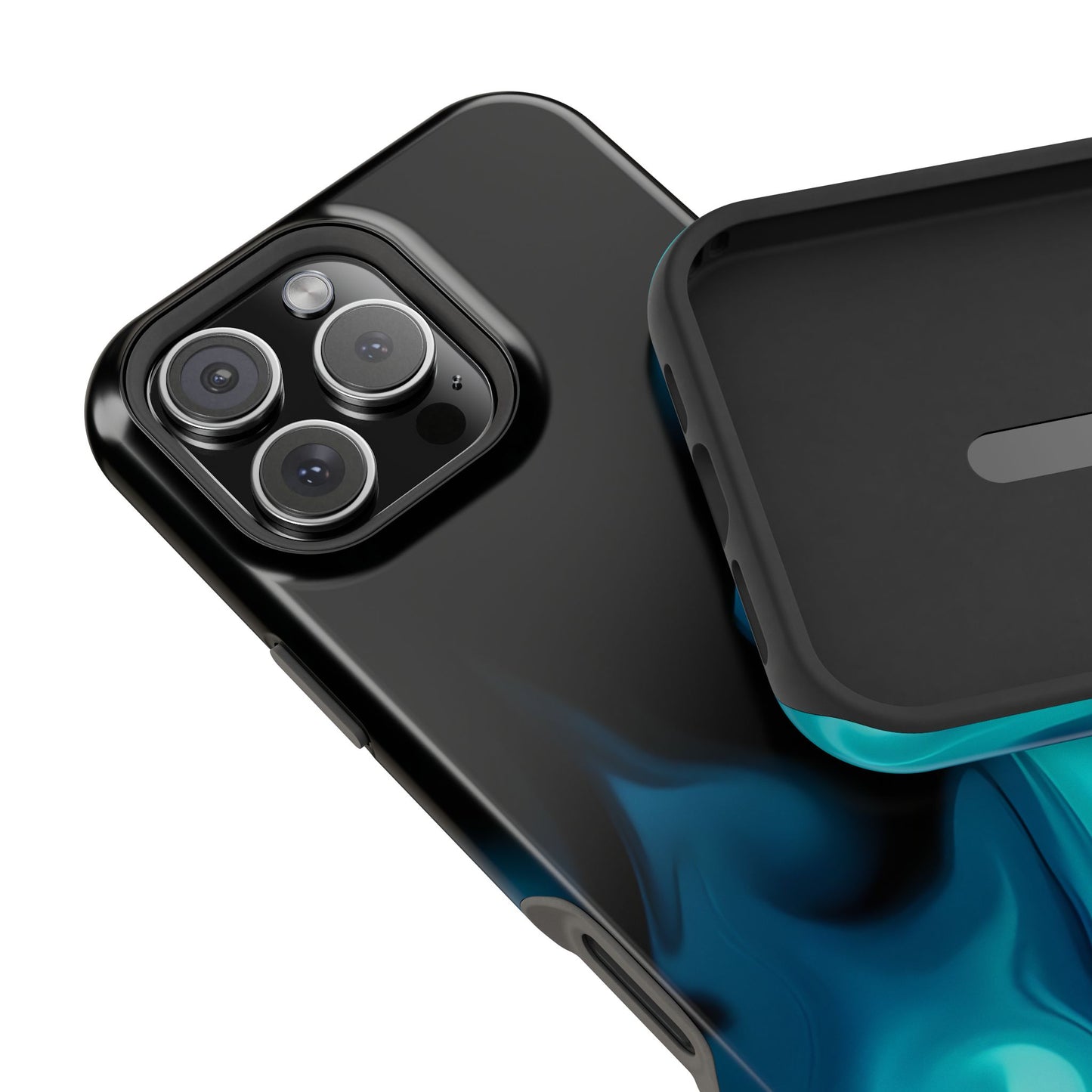 Blue Flame Energy Phone Case – MagSafe Compatible for iPhone & Samsung Galaxy