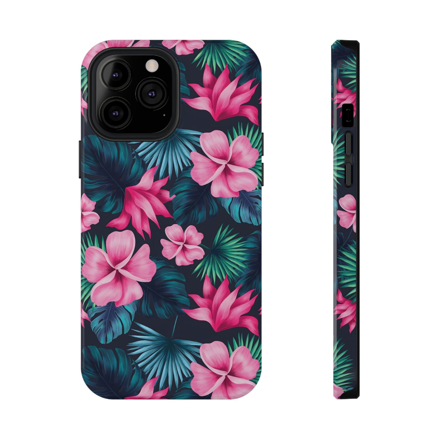 Tropical Paradise Floral Phone Case – MagSafe Compatible for iPhone & Samsung Galaxy