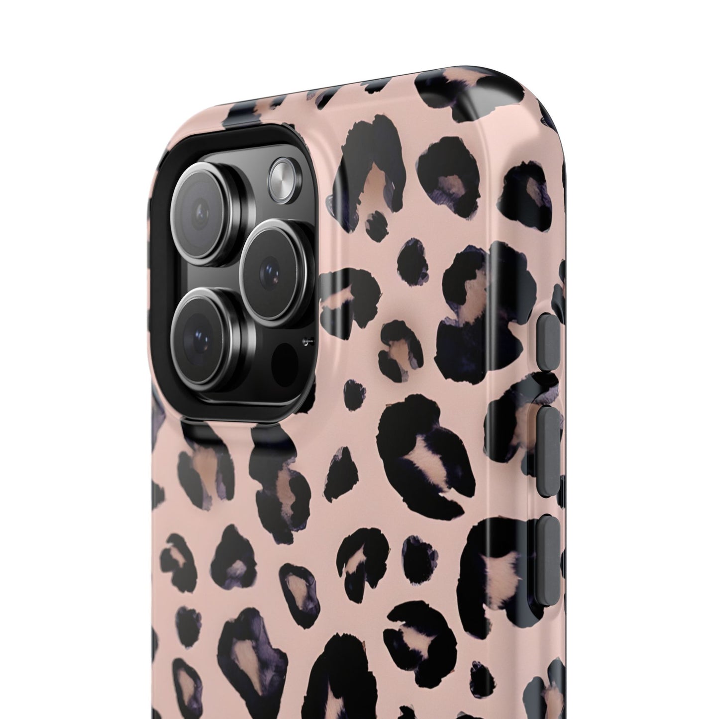 Chic Leopard Print Phone Case – MagSafe Compatible for iPhone & Samsung Galaxy