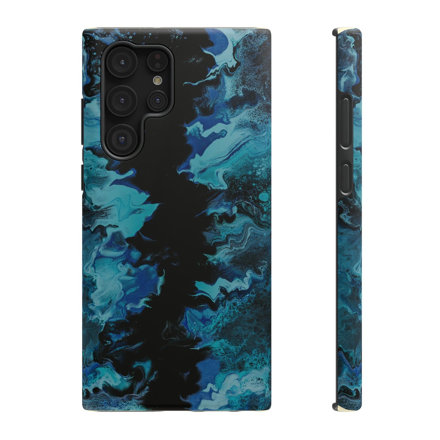 Deep Ocean Swirl Phone Case – MagSafe Compatible for iPhone & Samsung Galaxy