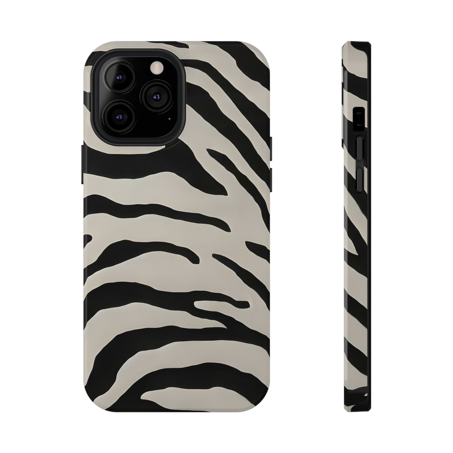 Classic Zebra Stripes Phone Case – MagSafe Compatible for iPhone & Samsung Galaxy