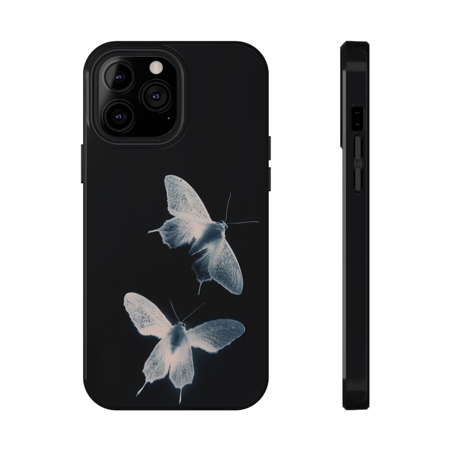 Ethereal Moth Dark Aesthetic Phone Case – MagSafe Compatible for iPhone & Samsung Galaxy