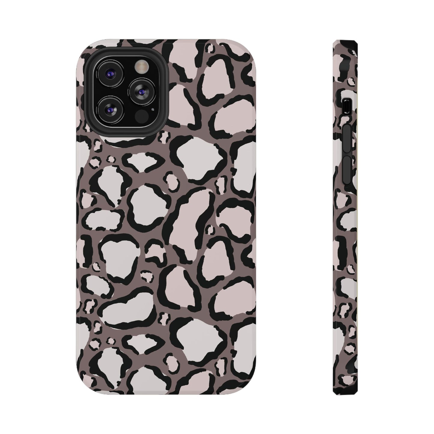Chic Leopard Print Phone Case – MagSafe Compatible for iPhone & Samsung Galaxy