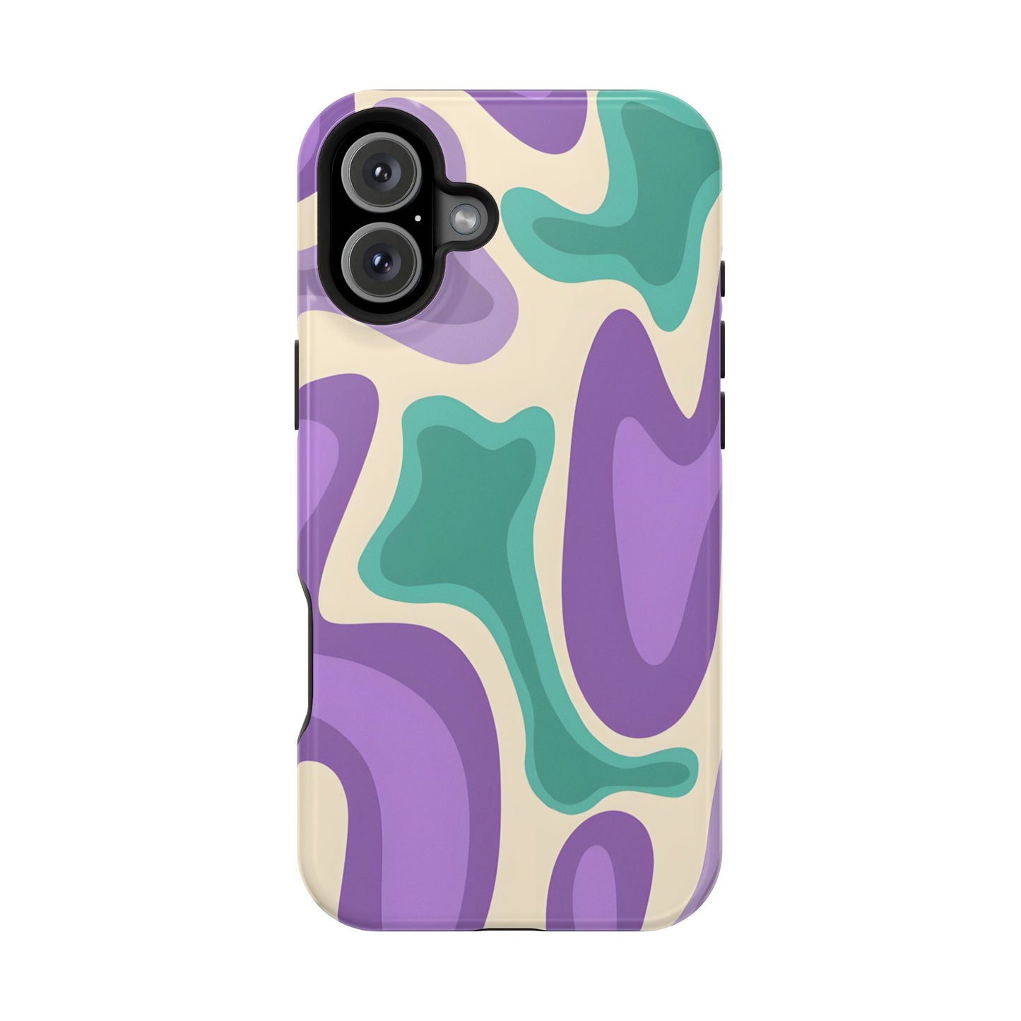 Funky Psychedelic Swirl Phone Case – MagSafe Compatible for iPhone & Samsung Galaxy