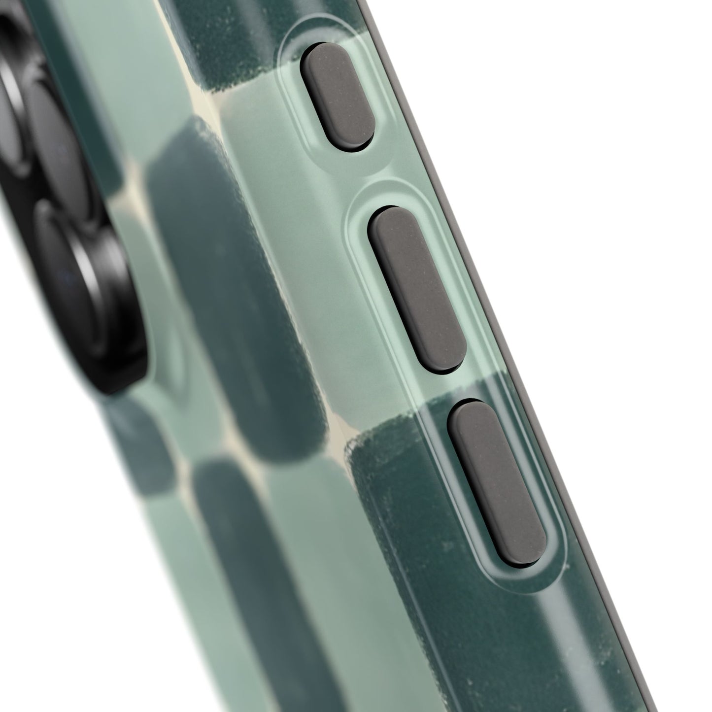 Green Checkerboard Retro Phone Case – MagSafe Compatible for iPhone & Samsung Galaxy