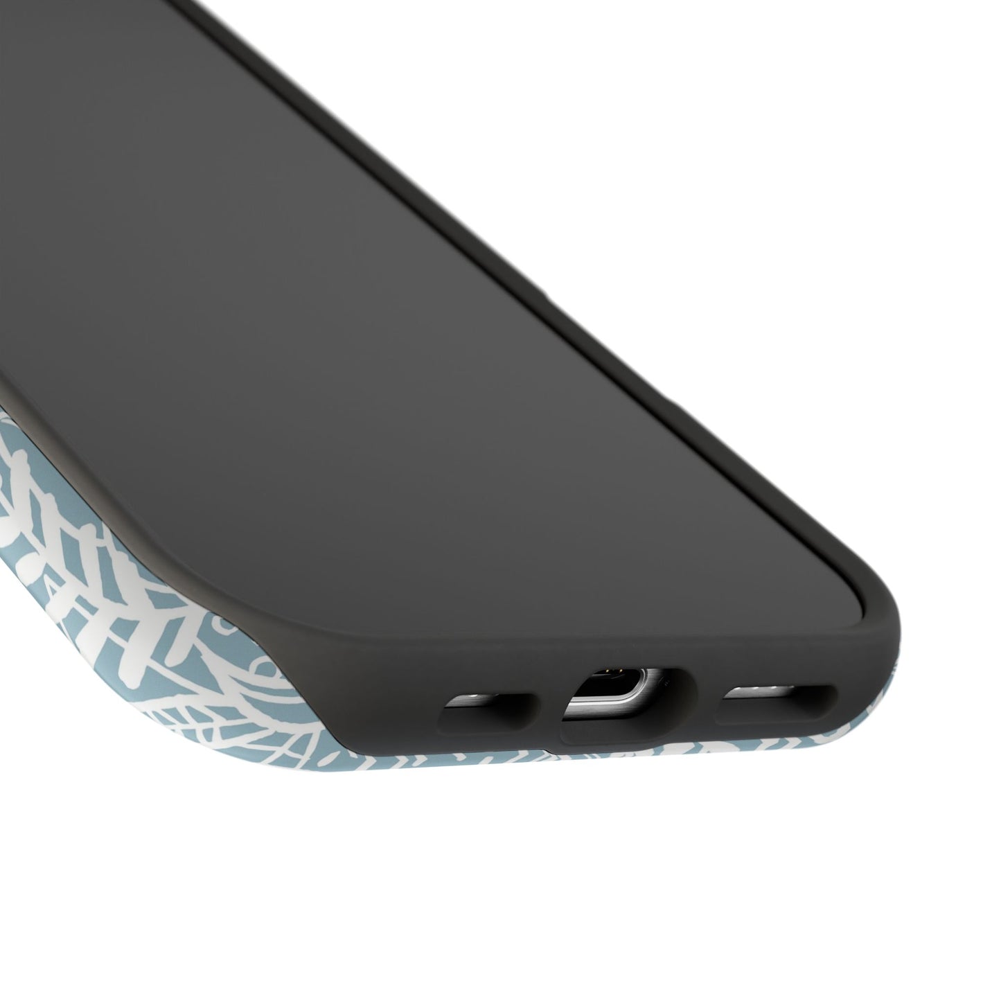Boho Botanical Doodle Phone Case – MagSafe Compatible for iPhone & Samsung Galaxy