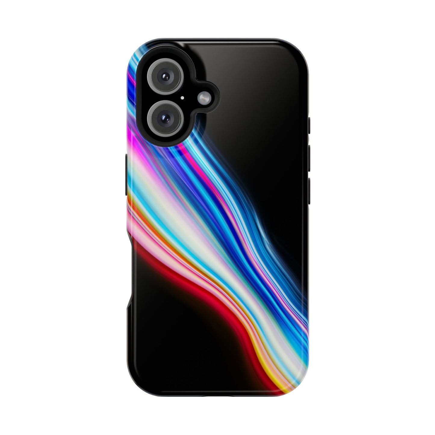 Neon Light Streak Phone Case – MagSafe Compatible for iPhone & Samsung Galaxy