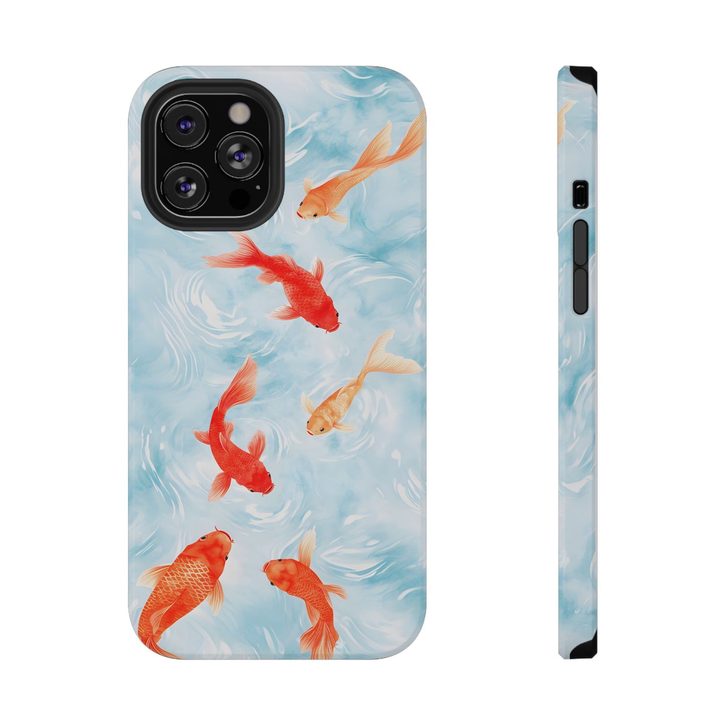 Koi Fish Pond Phone Case – MagSafe Compatible for iPhone & Samsung Galaxy