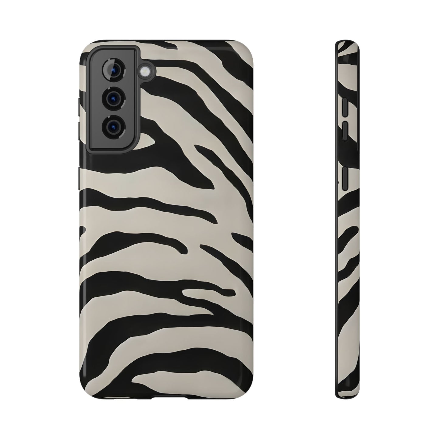 Classic Zebra Stripes Phone Case – MagSafe Compatible for iPhone & Samsung Galaxy