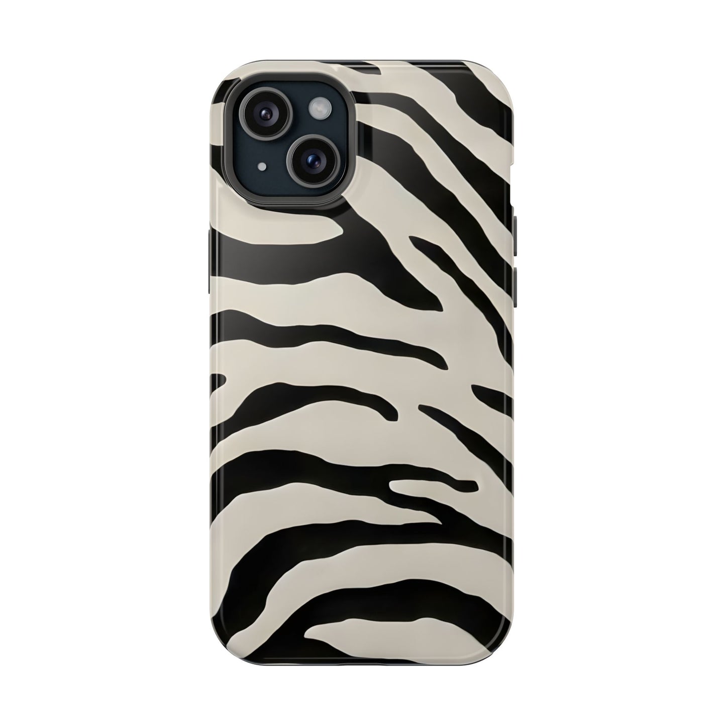 Classic Zebra Stripes Phone Case – MagSafe Compatible for iPhone & Samsung Galaxy