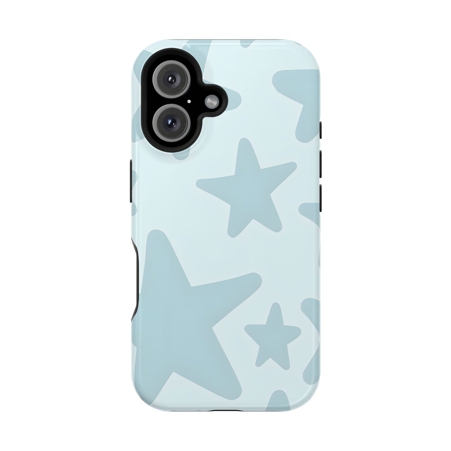 Minimalist Star Pattern Phone Case – MagSafe Compatible for iPhone & Samsung Galaxy