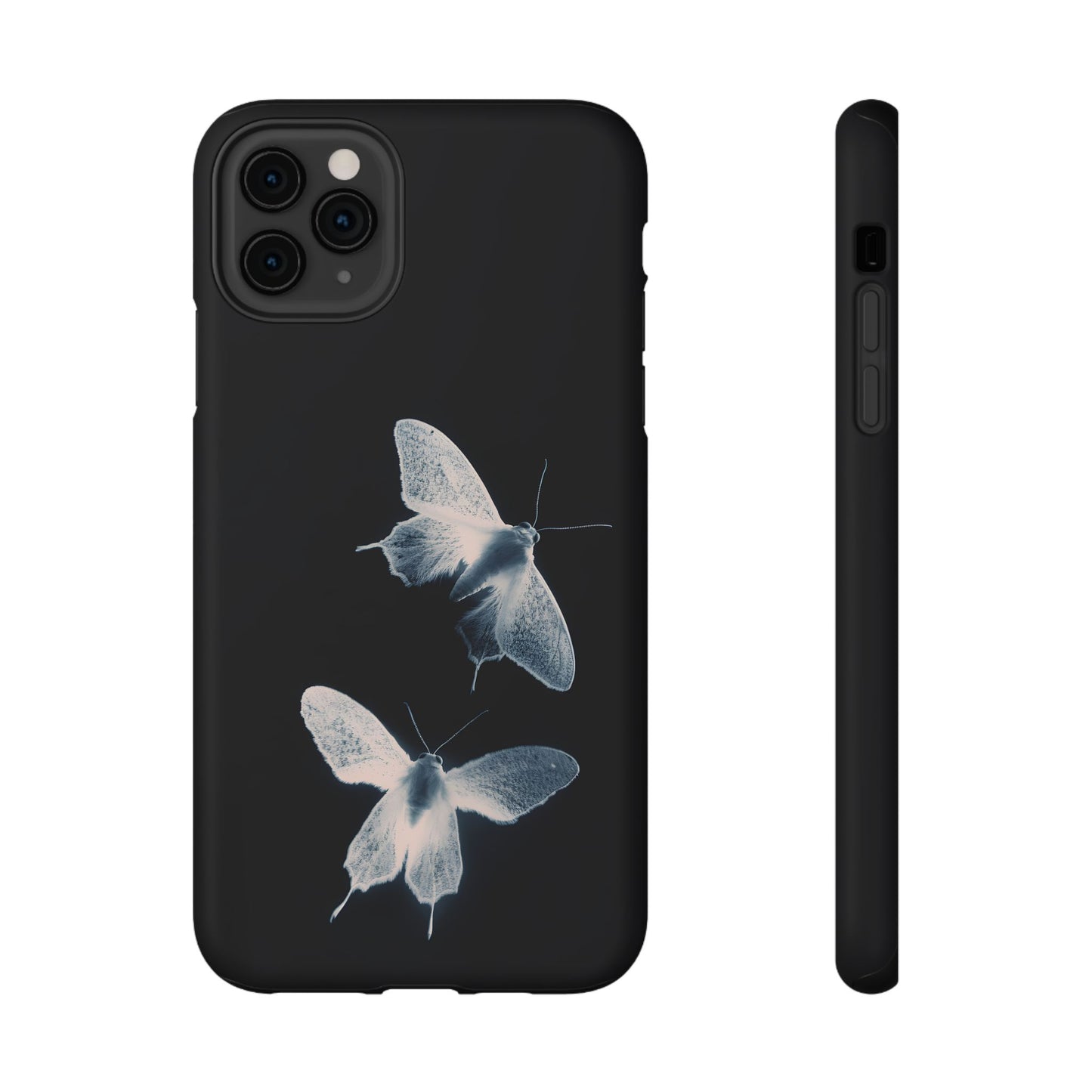 Ethereal Moth Dark Aesthetic Phone Case – MagSafe Compatible for iPhone & Samsung Galaxy