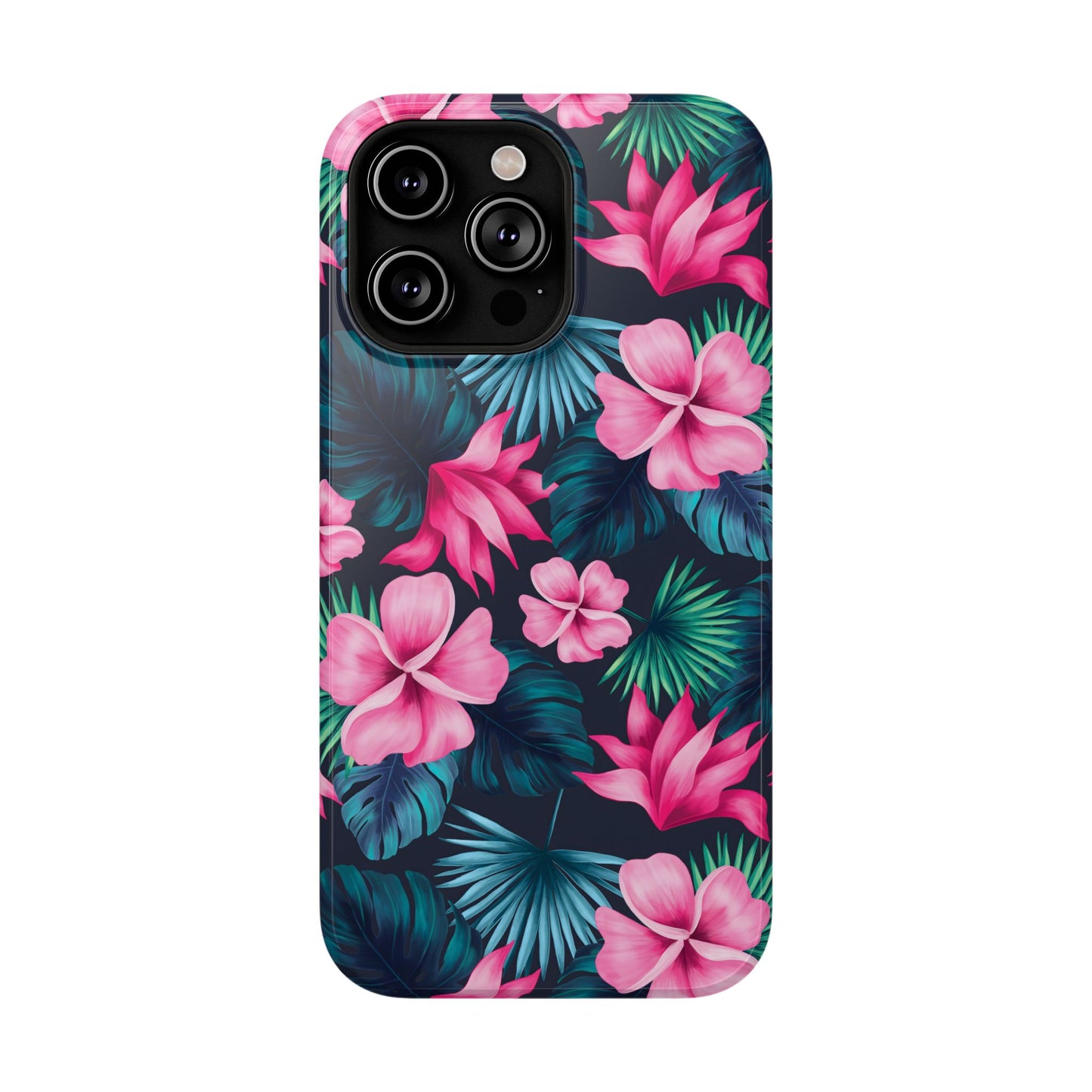 Tropical Paradise Floral Phone Case – MagSafe Compatible for iPhone & Samsung Galaxy