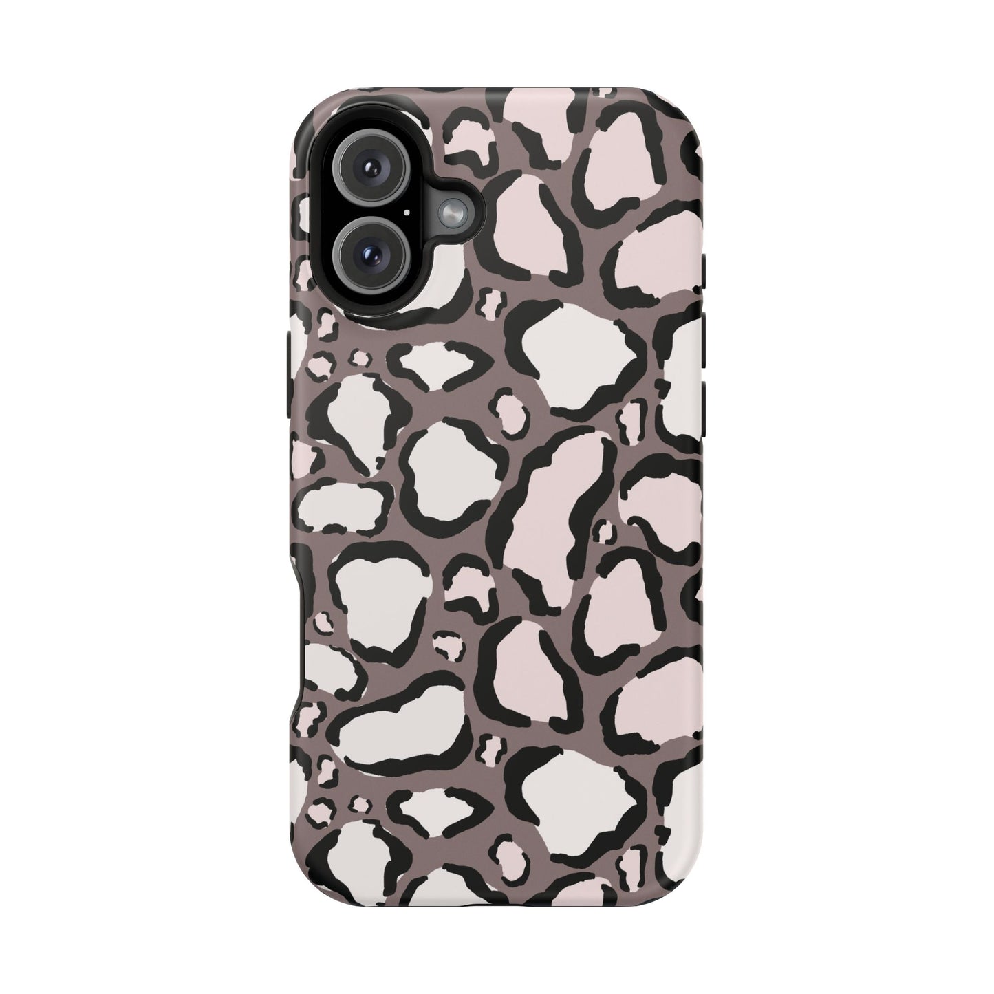 Chic Leopard Print Phone Case – MagSafe Compatible for iPhone & Samsung Galaxy