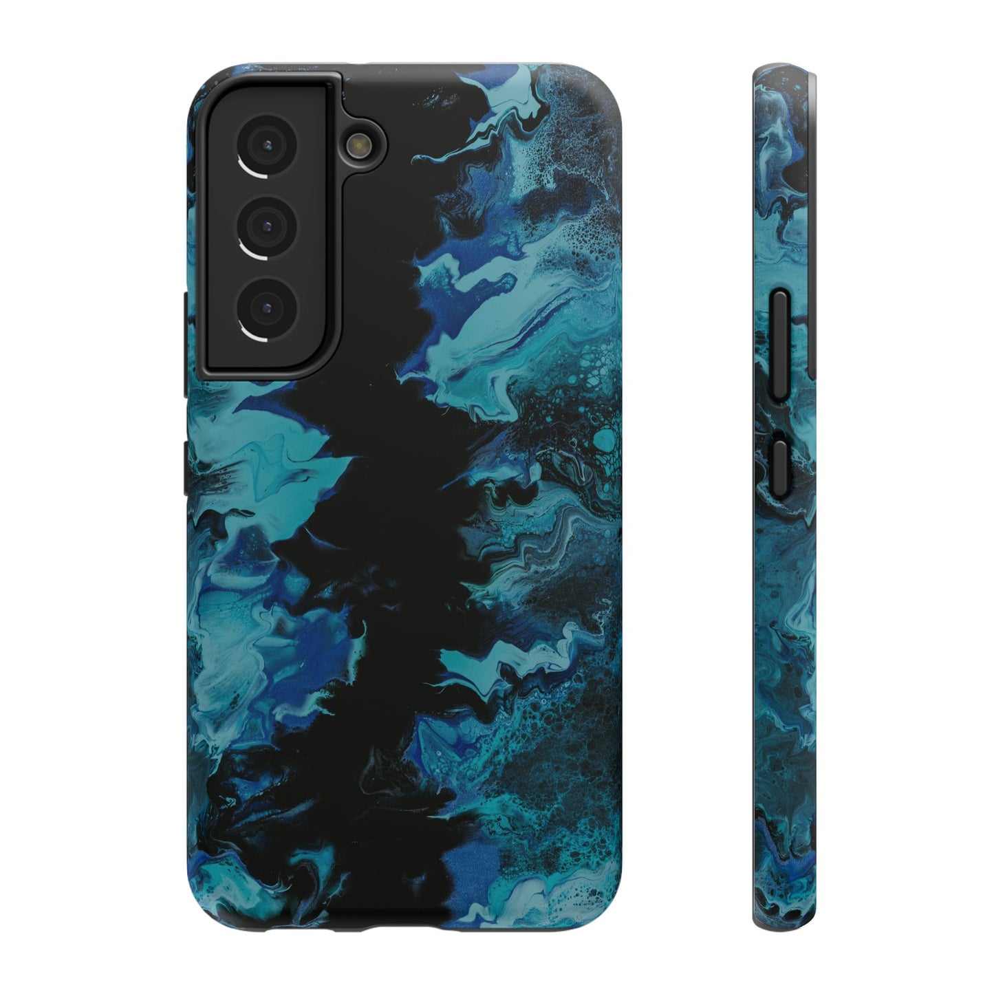 Deep Ocean Swirl Phone Case – MagSafe Compatible for iPhone & Samsung Galaxy