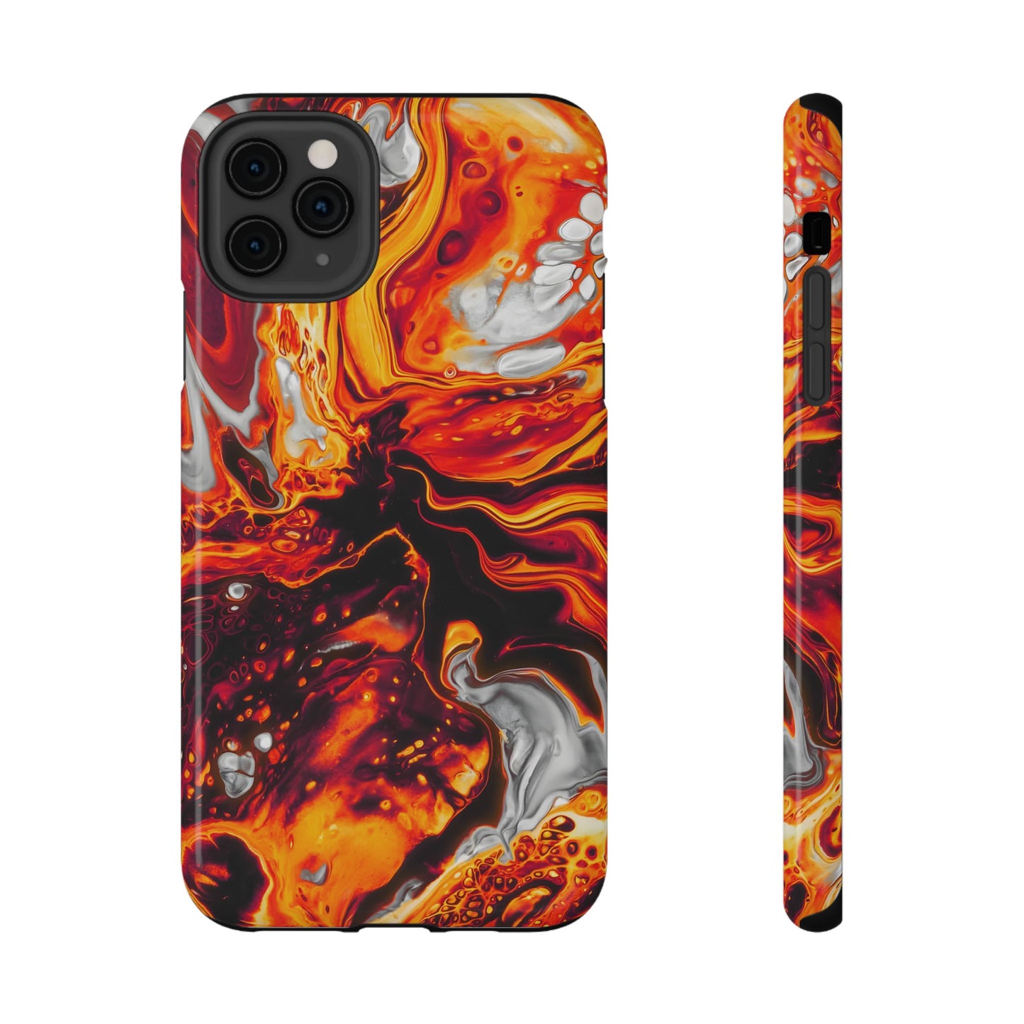 Molten Lava Abstract Phone Case – MagSafe Compatible for iPhone & Samsung Galaxy
