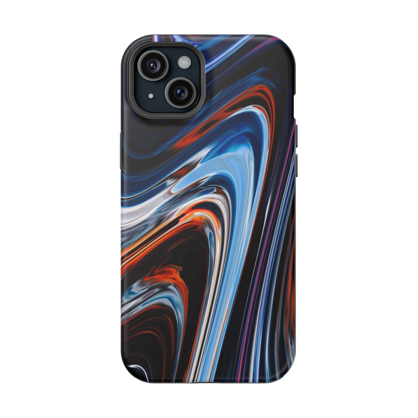 Vibrant Swirl Energy Phone Case – MagSafe Compatible for iPhone & Samsung Galaxy