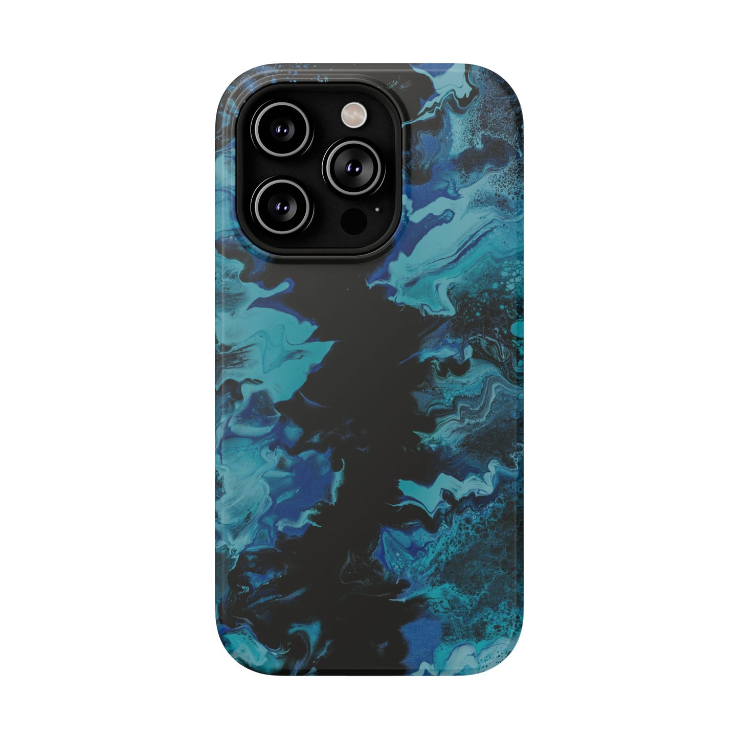 Deep Ocean Swirl Phone Case – MagSafe Compatible for iPhone & Samsung Galaxy