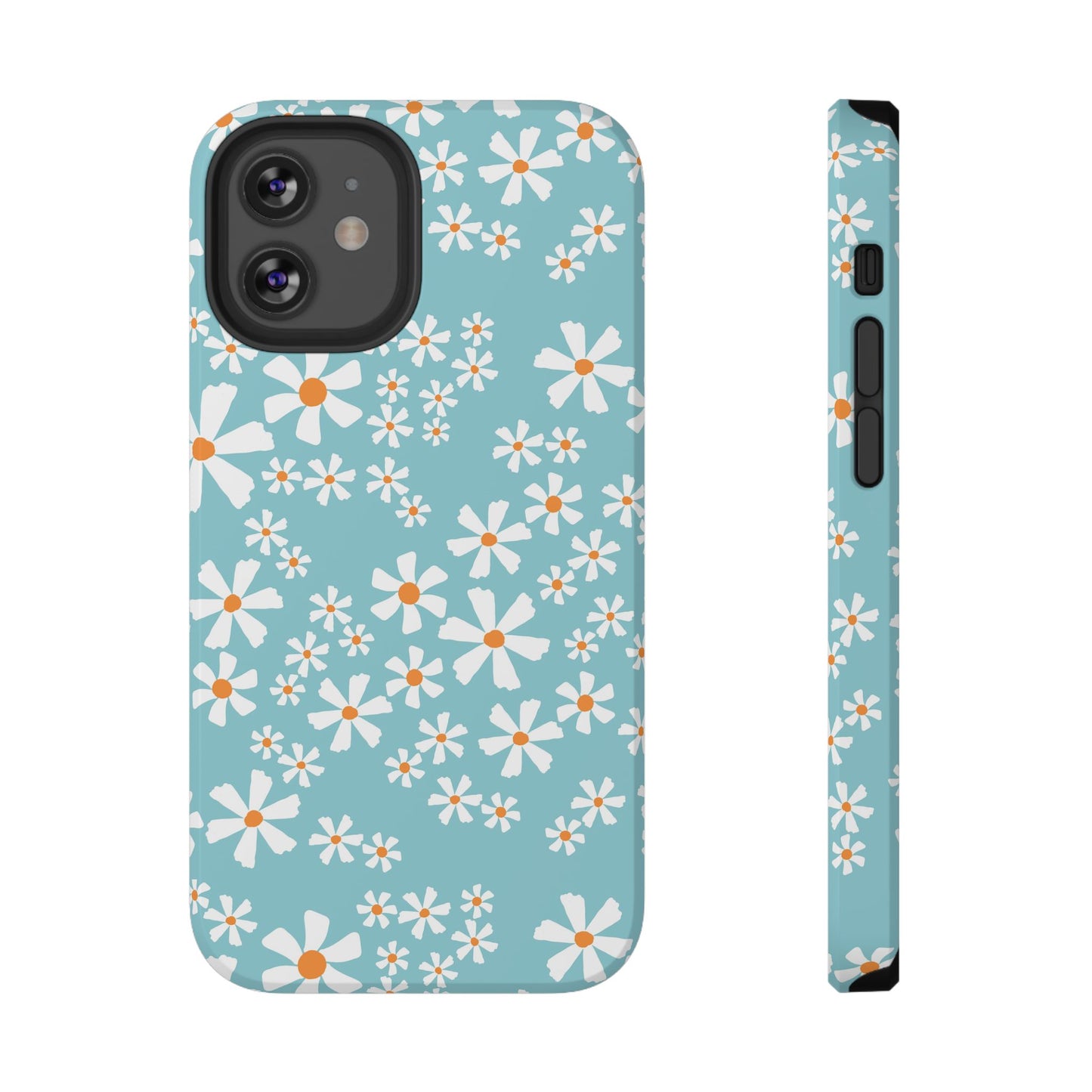 Vintage Daisy Field Phone Case – MagSafe Compatible for iPhone & Samsung Galaxy