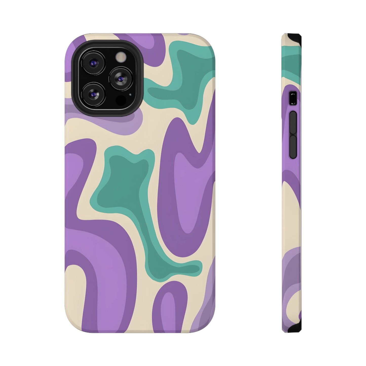 Funky Psychedelic Swirl Phone Case – MagSafe Compatible for iPhone & Samsung Galaxy
