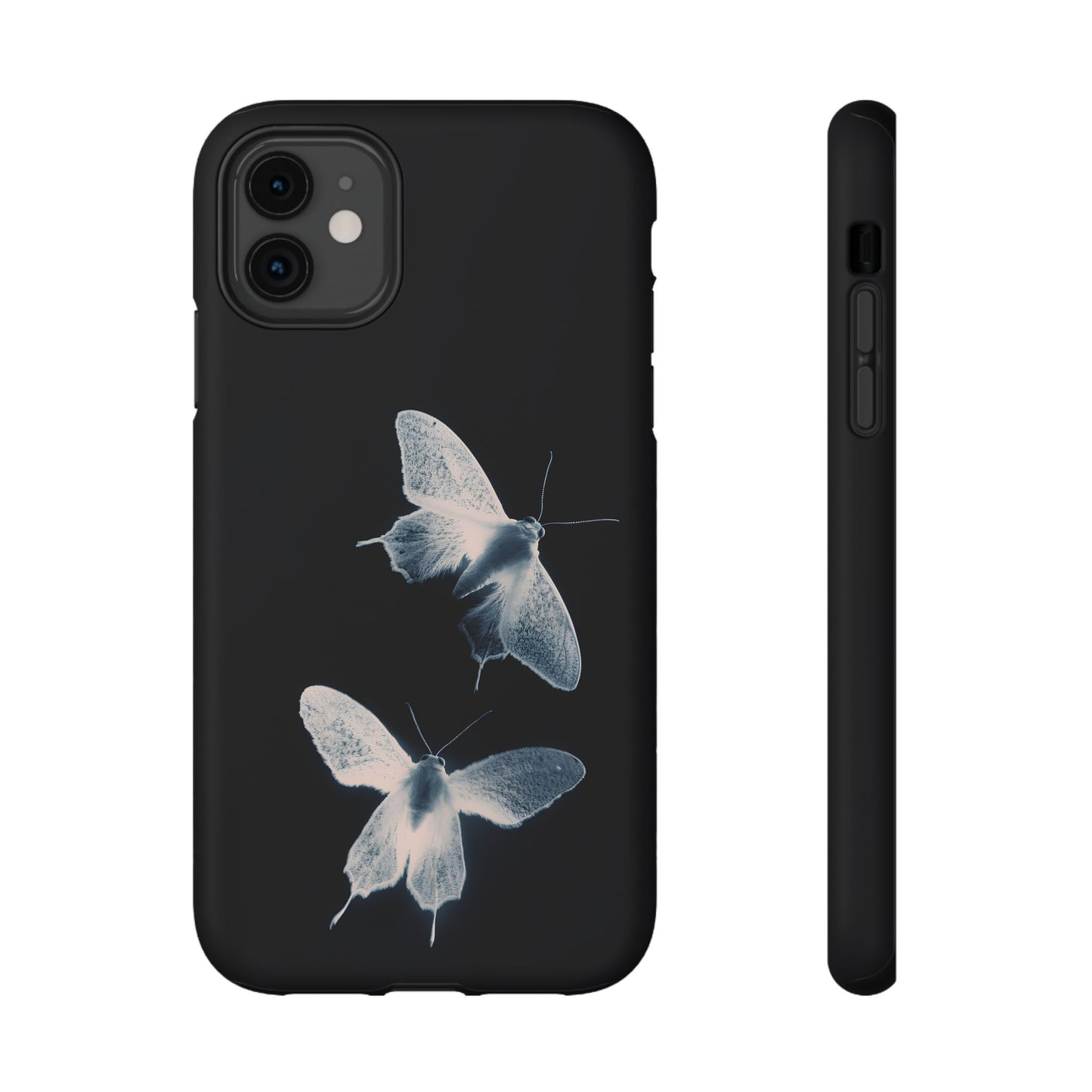Ethereal Moth Dark Aesthetic Phone Case – MagSafe Compatible for iPhone & Samsung Galaxy