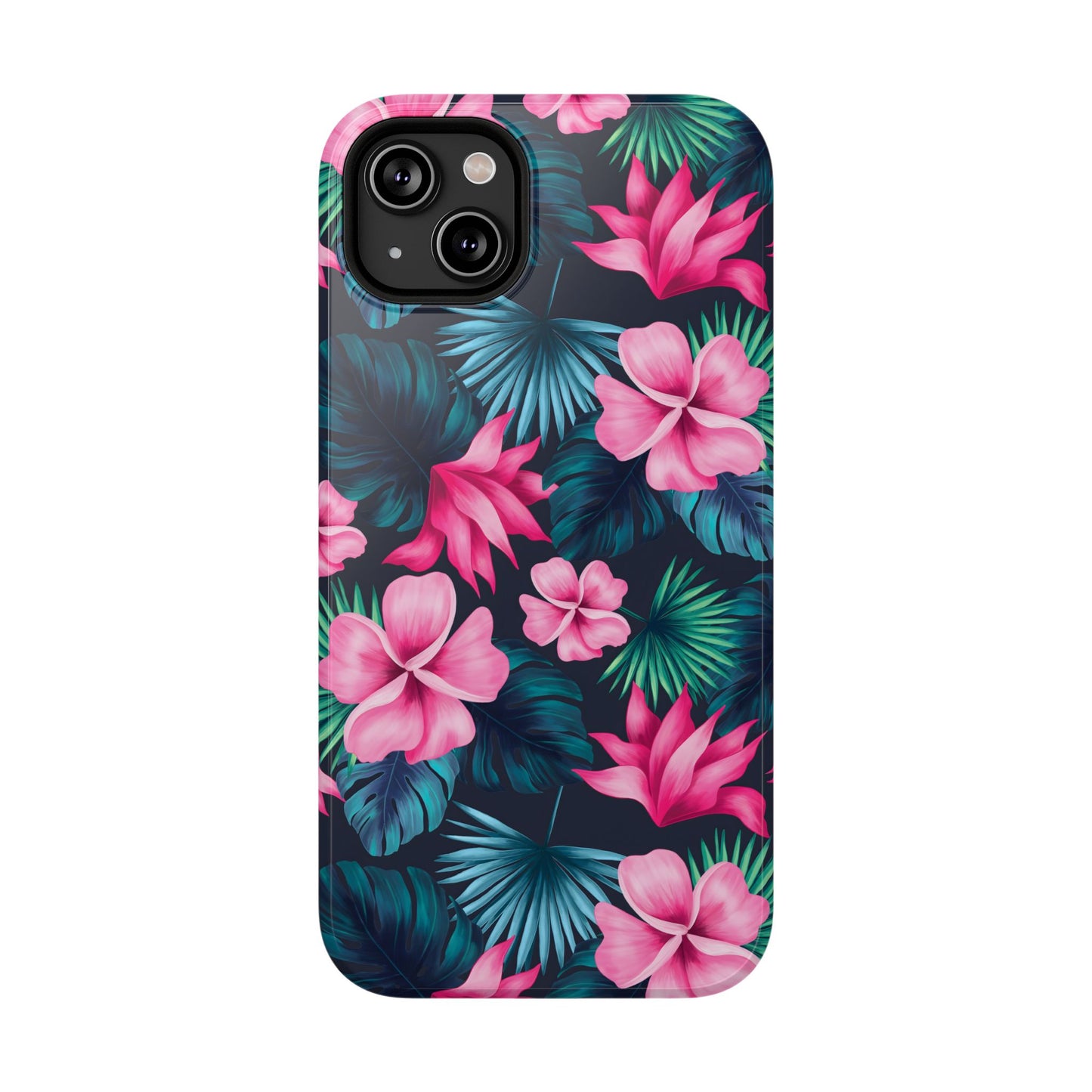Tropical Paradise Floral Phone Case – MagSafe Compatible for iPhone & Samsung Galaxy