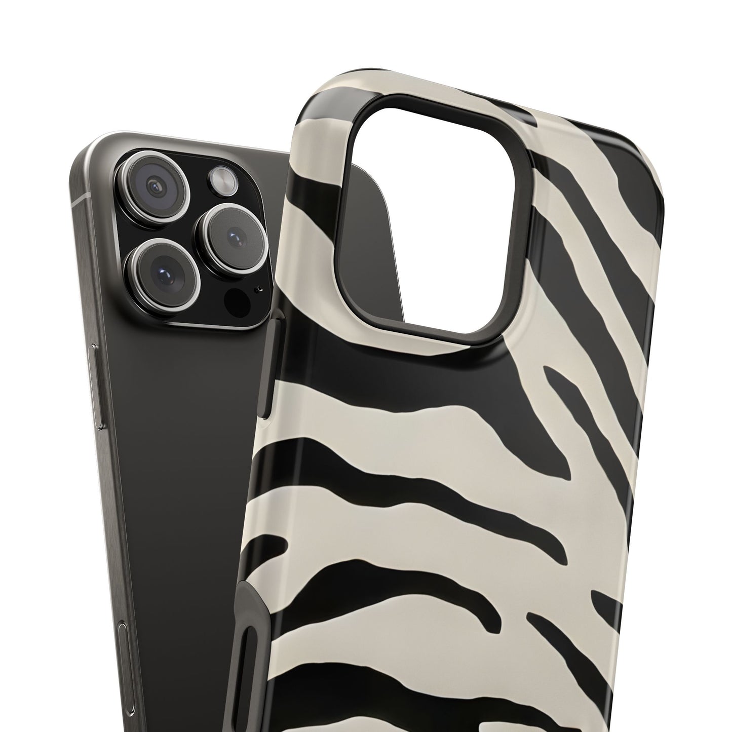 Classic Zebra Stripes Phone Case – MagSafe Compatible for iPhone & Samsung Galaxy