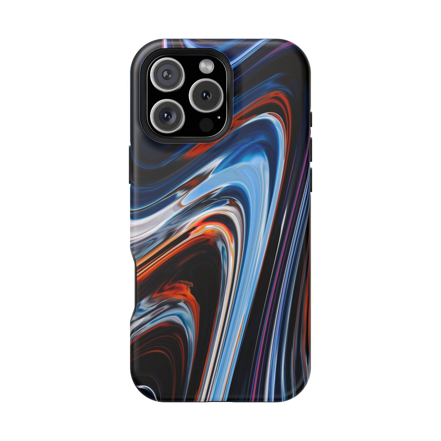 Vibrant Swirl Energy Phone Case – MagSafe Compatible for iPhone & Samsung Galaxy