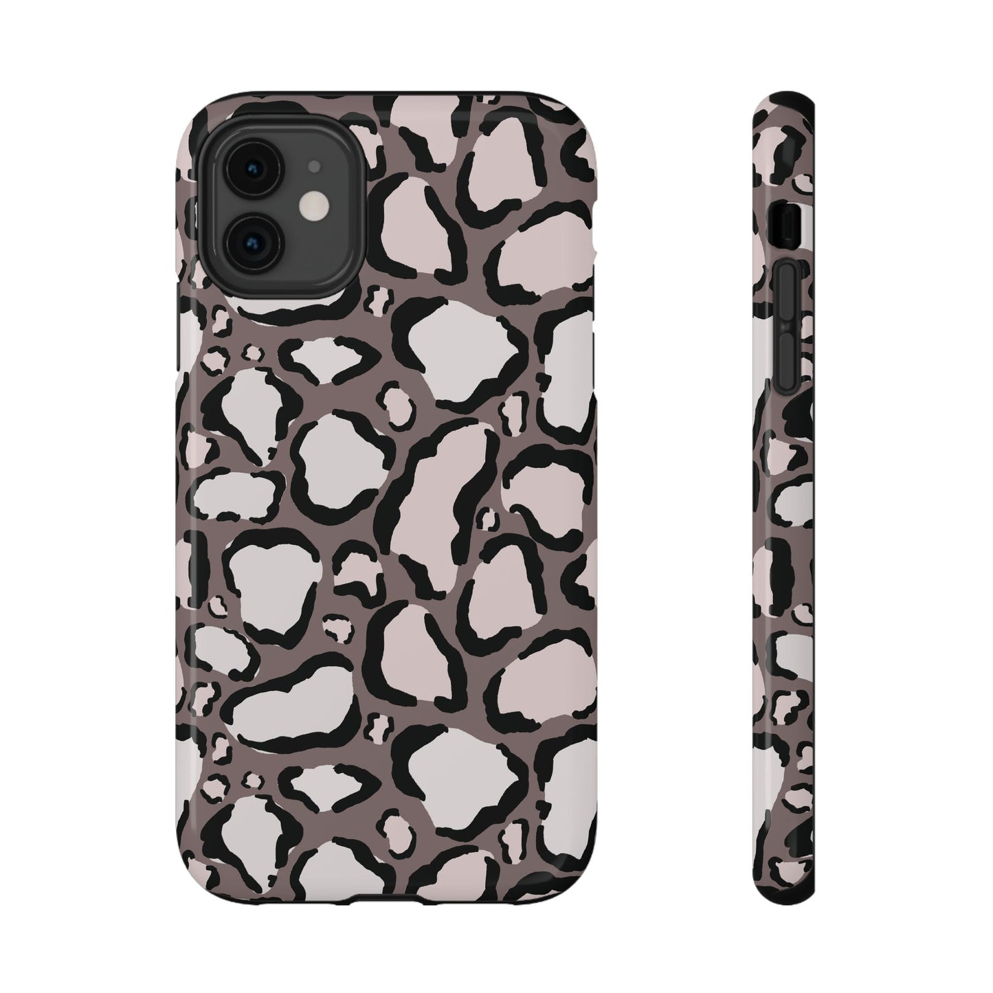 Chic Leopard Print Phone Case – MagSafe Compatible for iPhone & Samsung Galaxy