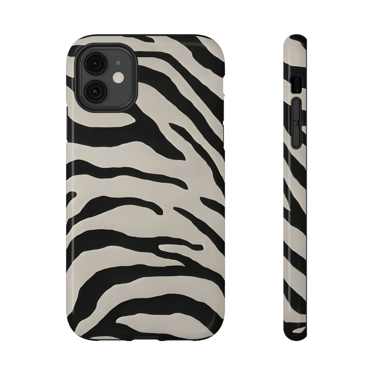 Classic Zebra Stripes Phone Case – MagSafe Compatible for iPhone & Samsung Galaxy