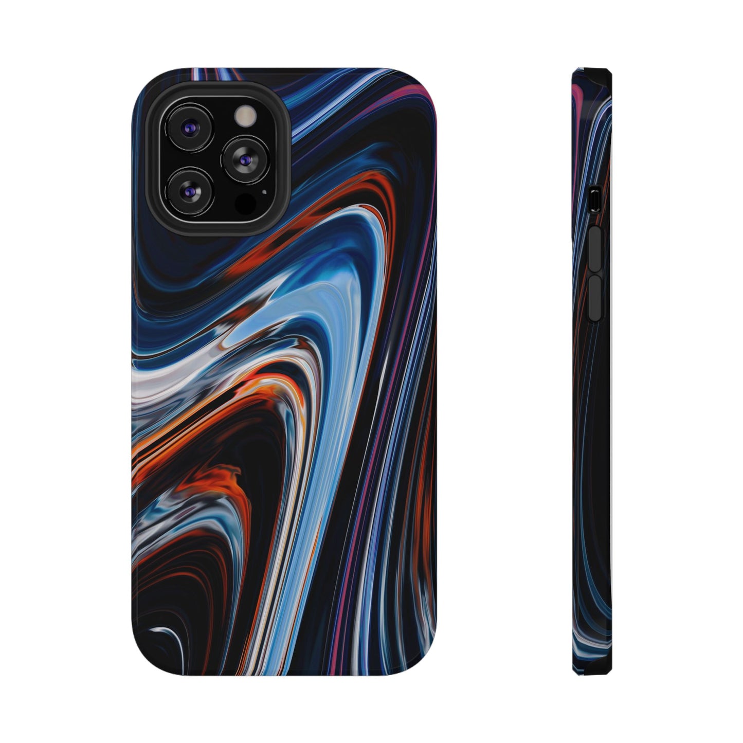 Vibrant Swirl Energy Phone Case – MagSafe Compatible for iPhone & Samsung Galaxy