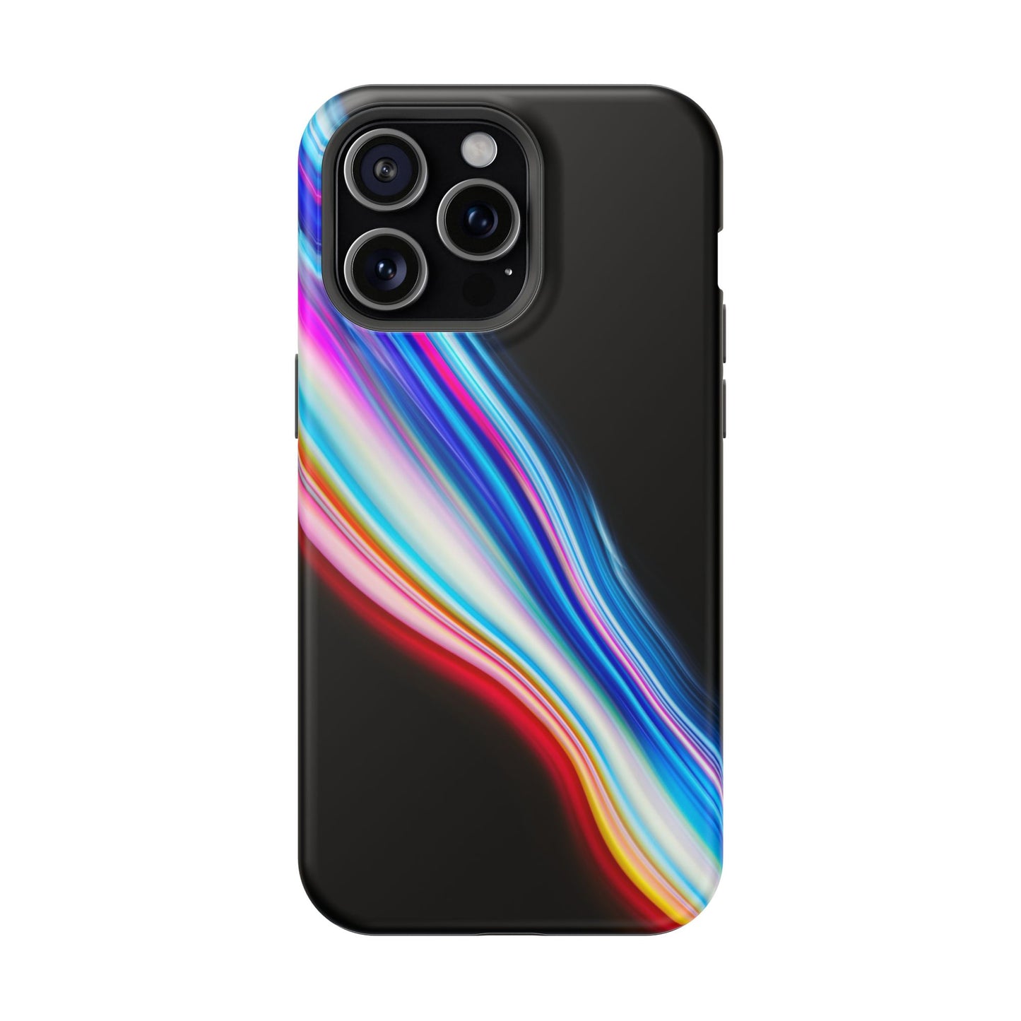Neon Light Streak Phone Case – MagSafe Compatible for iPhone & Samsung Galaxy