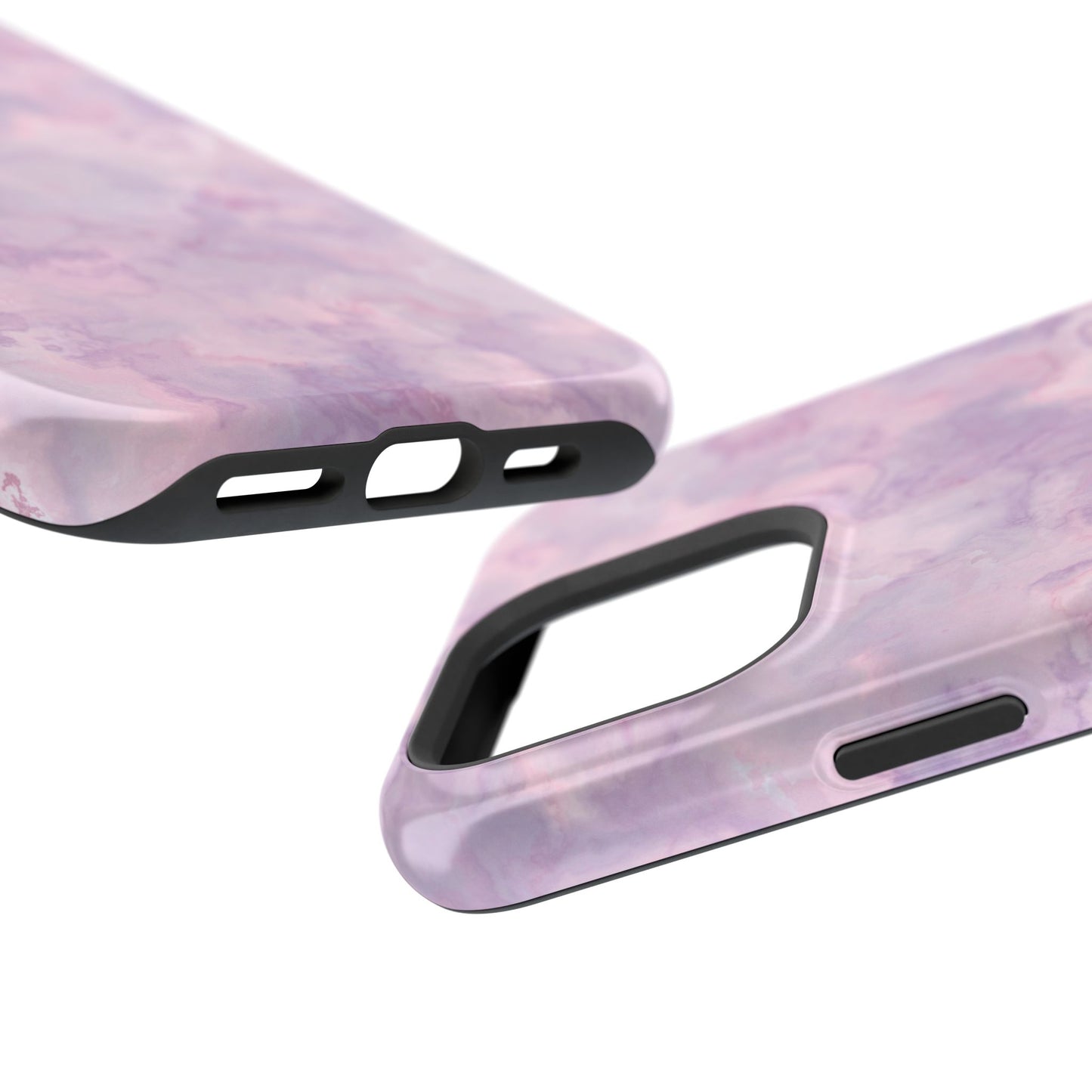 Lavender Dream Marble Phone Case – MagSafe Compatible for iPhone & Samsung Galaxy