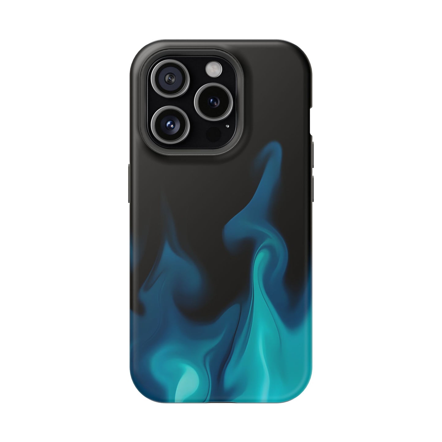 Blue Flame Energy Phone Case – MagSafe Compatible for iPhone & Samsung Galaxy