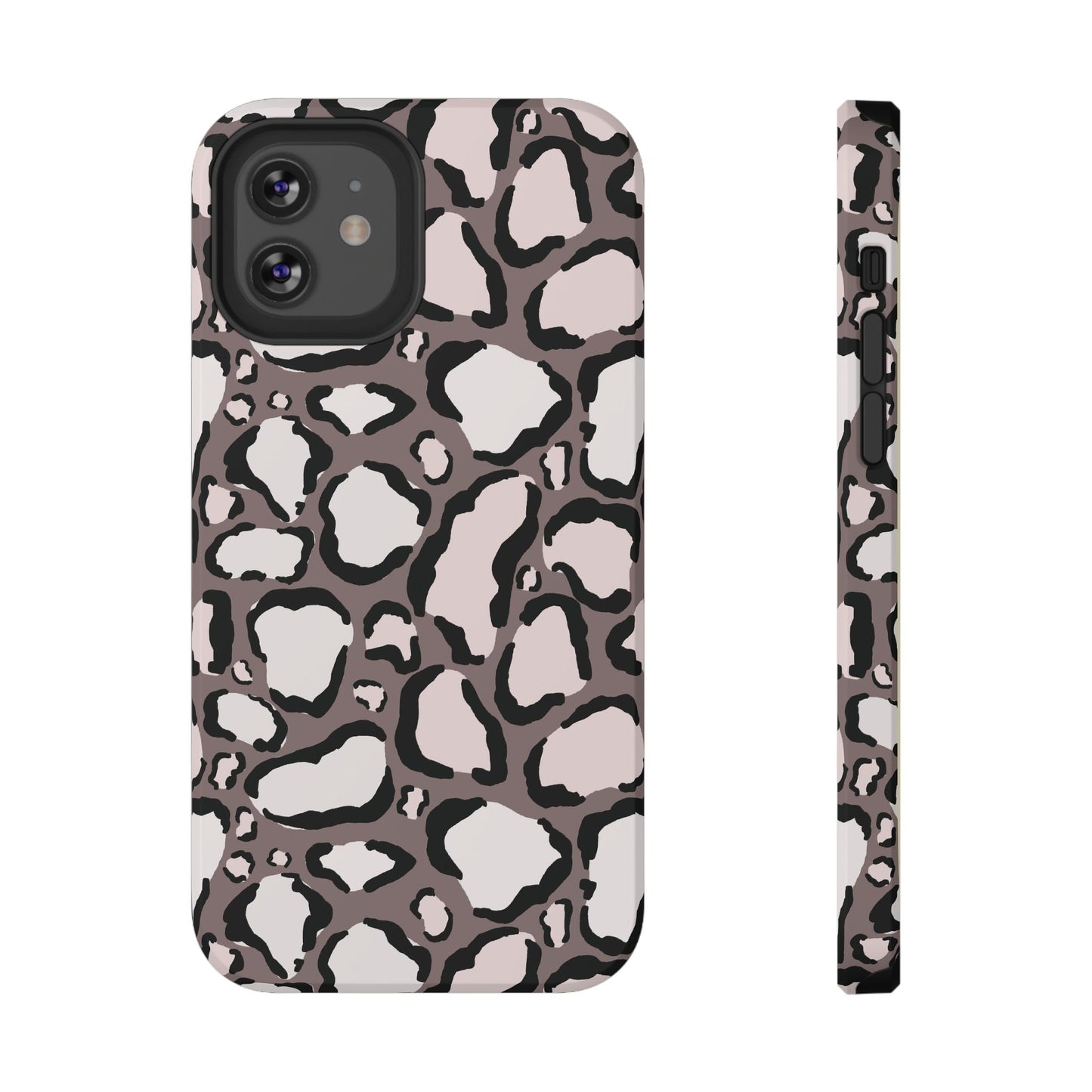 Chic Leopard Print Phone Case – MagSafe Compatible for iPhone & Samsung Galaxy