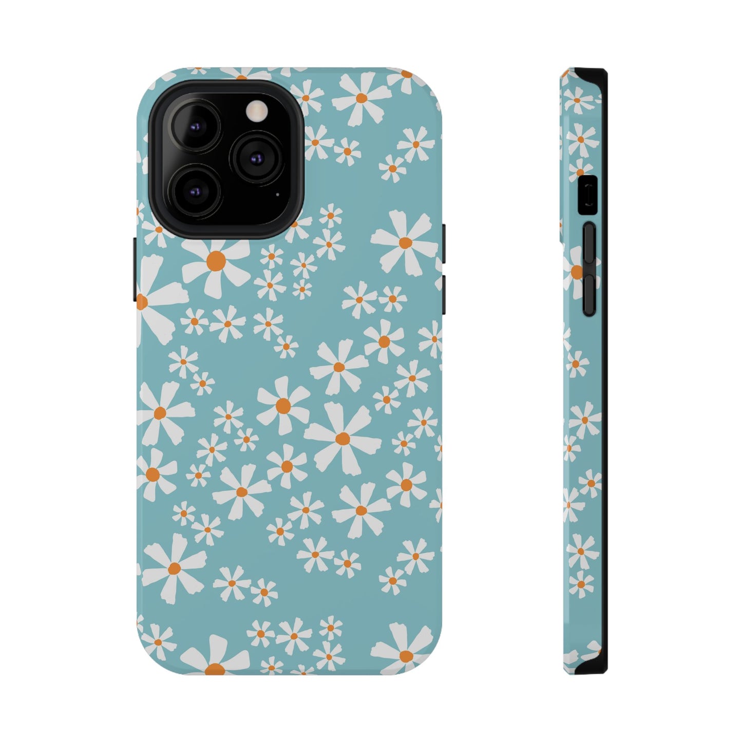 Vintage Daisy Field Phone Case – MagSafe Compatible for iPhone & Samsung Galaxy