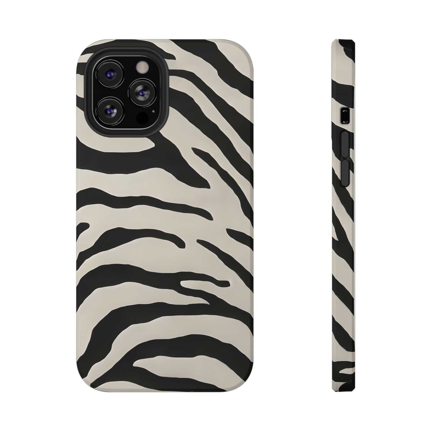 Classic Zebra Stripes Phone Case – MagSafe Compatible for iPhone & Samsung Galaxy