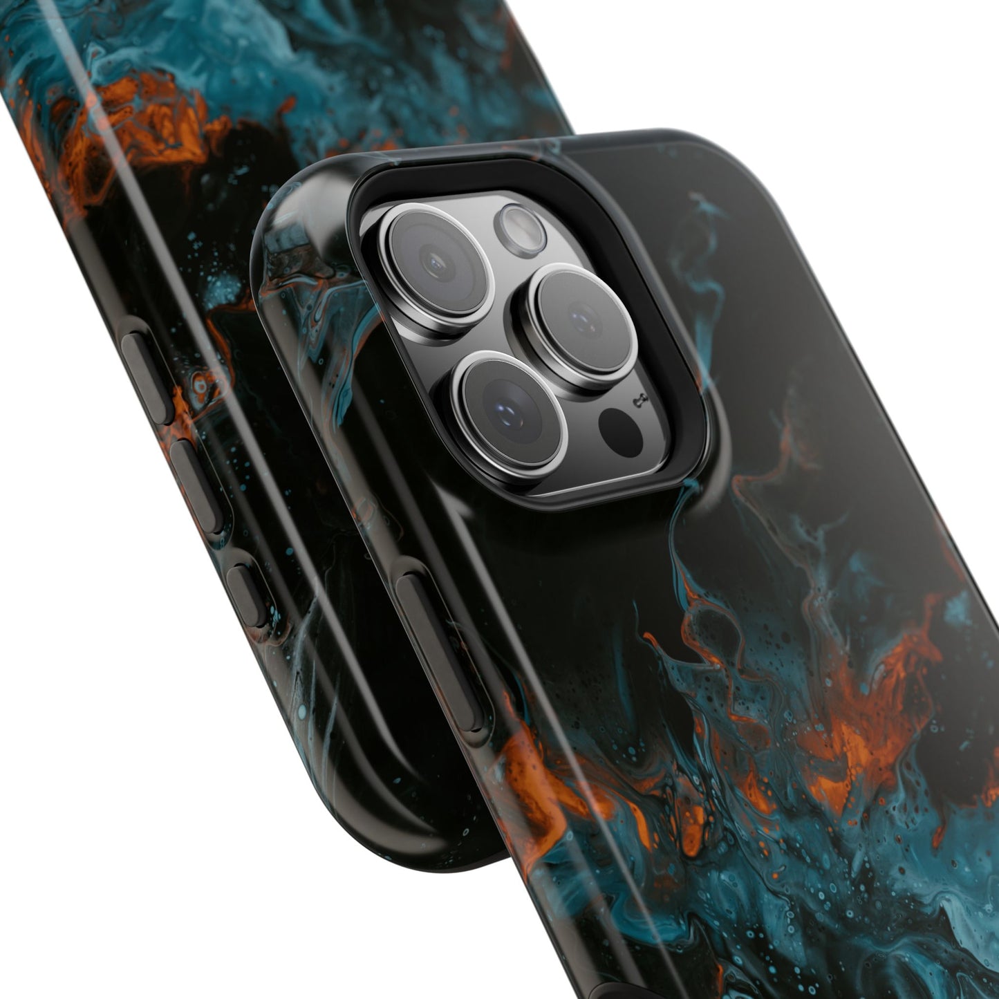 Cosmic Swirl Abstract Phone Case – MagSafe Compatible for iPhone & Samsung Galaxy