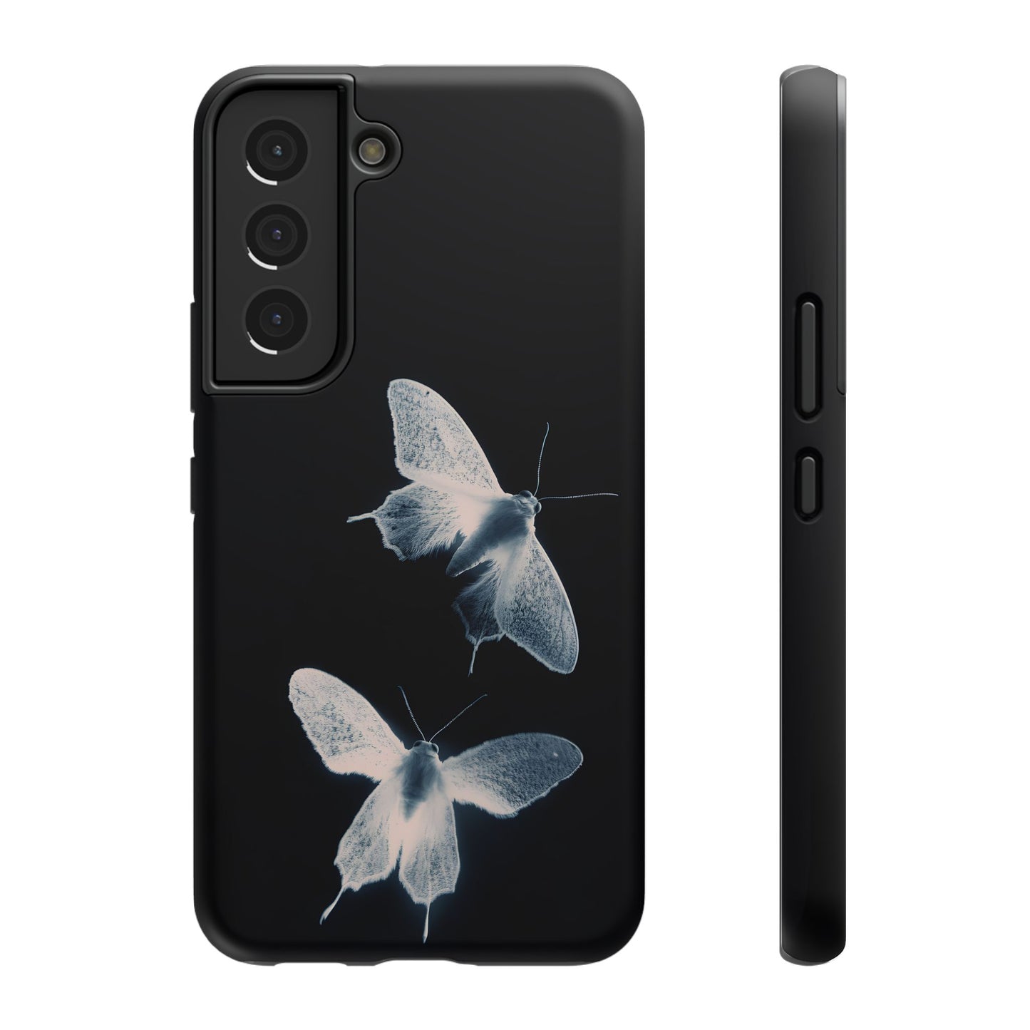 Ethereal Moth Dark Aesthetic Phone Case – MagSafe Compatible for iPhone & Samsung Galaxy