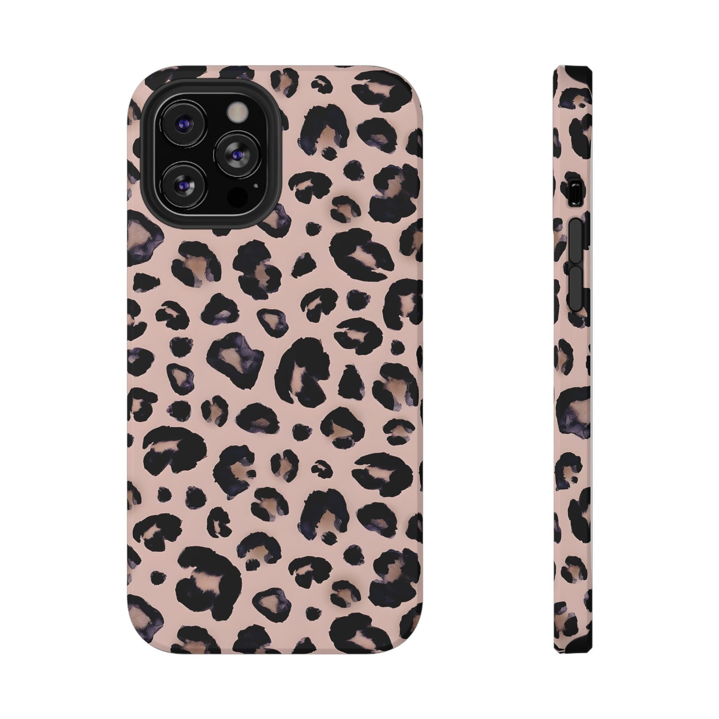 Chic Leopard Print Phone Case – MagSafe Compatible for iPhone & Samsung Galaxy